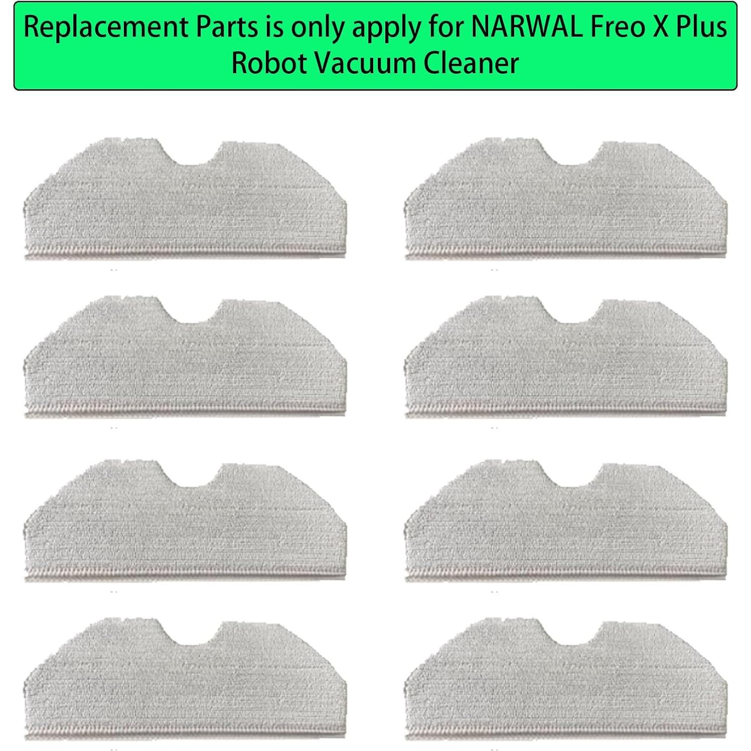 8 Pañuelos de Microfibra YahuPase para Narwal Freo X Plus