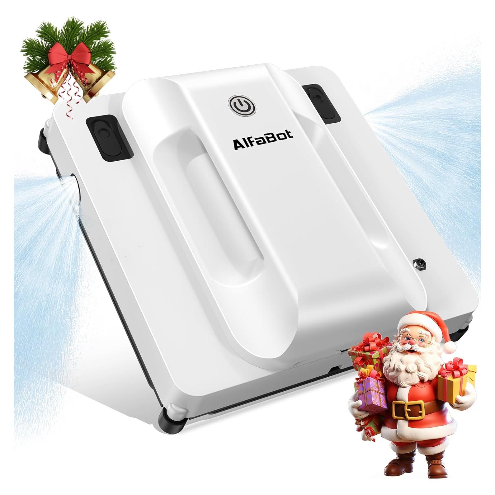 Robot Limpiador de Ventanas AlfaBot GLS400-3A 3800Pa Blanco