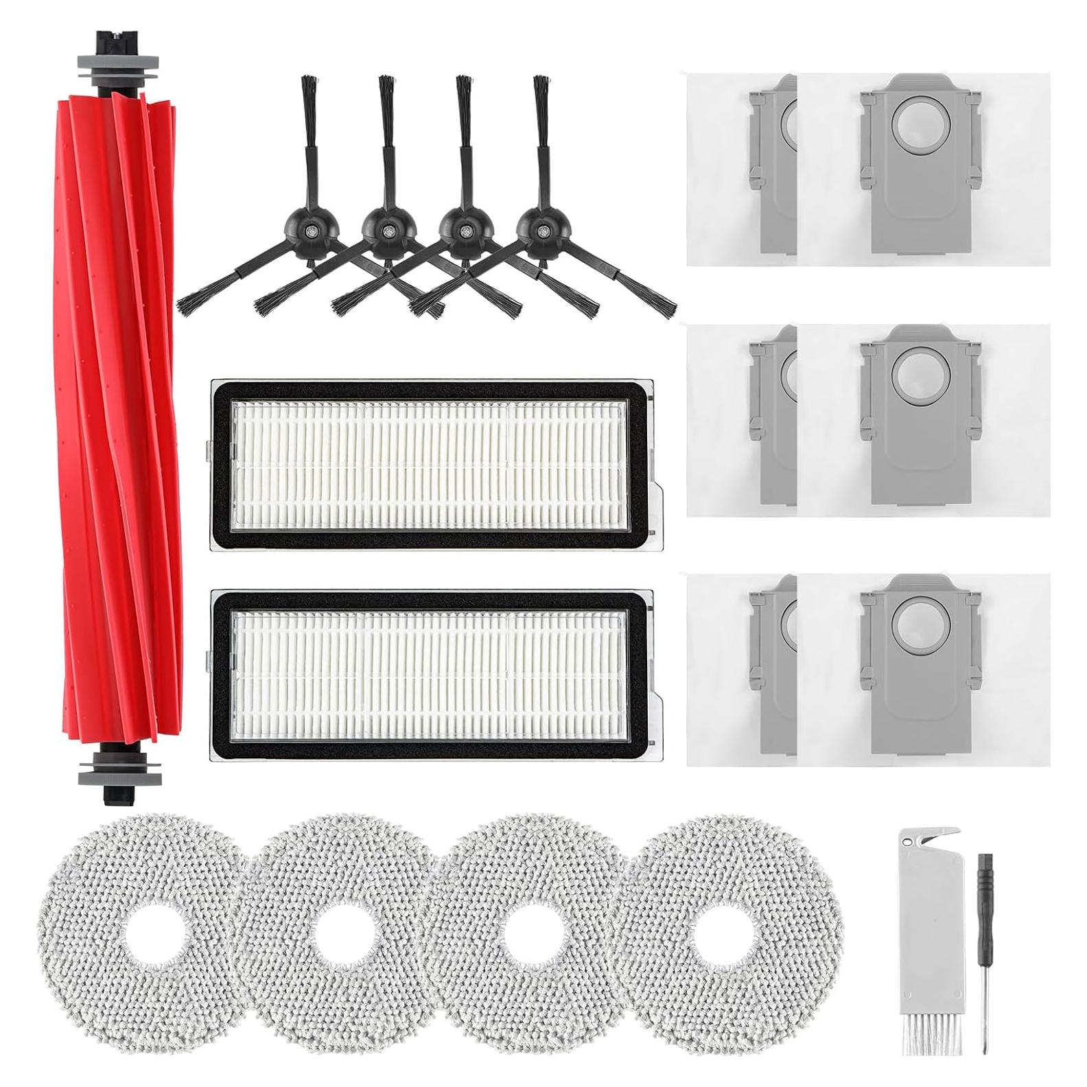 Kit de Reemplazo para Aspiradora Robot Roborock Q Revo S - 18 Piezas