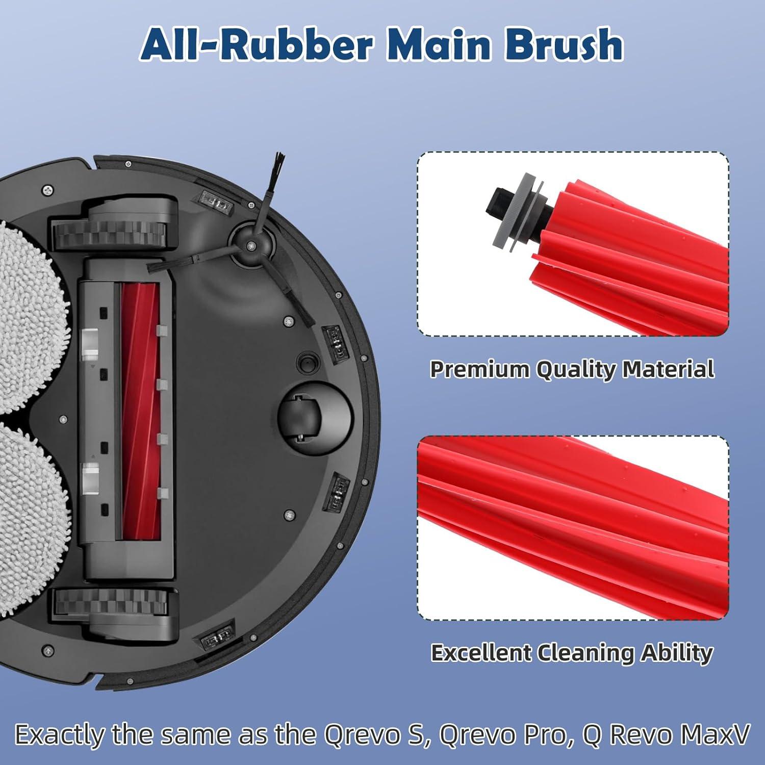 Kit de Reemplazo para Aspiradora Robot Roborock Q Revo S - 18 Piezas