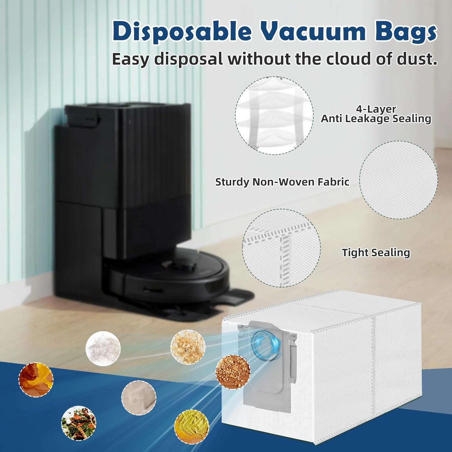 Kit de Reemplazo para Aspiradora Robot Roborock Q Revo S - 18 Piezas