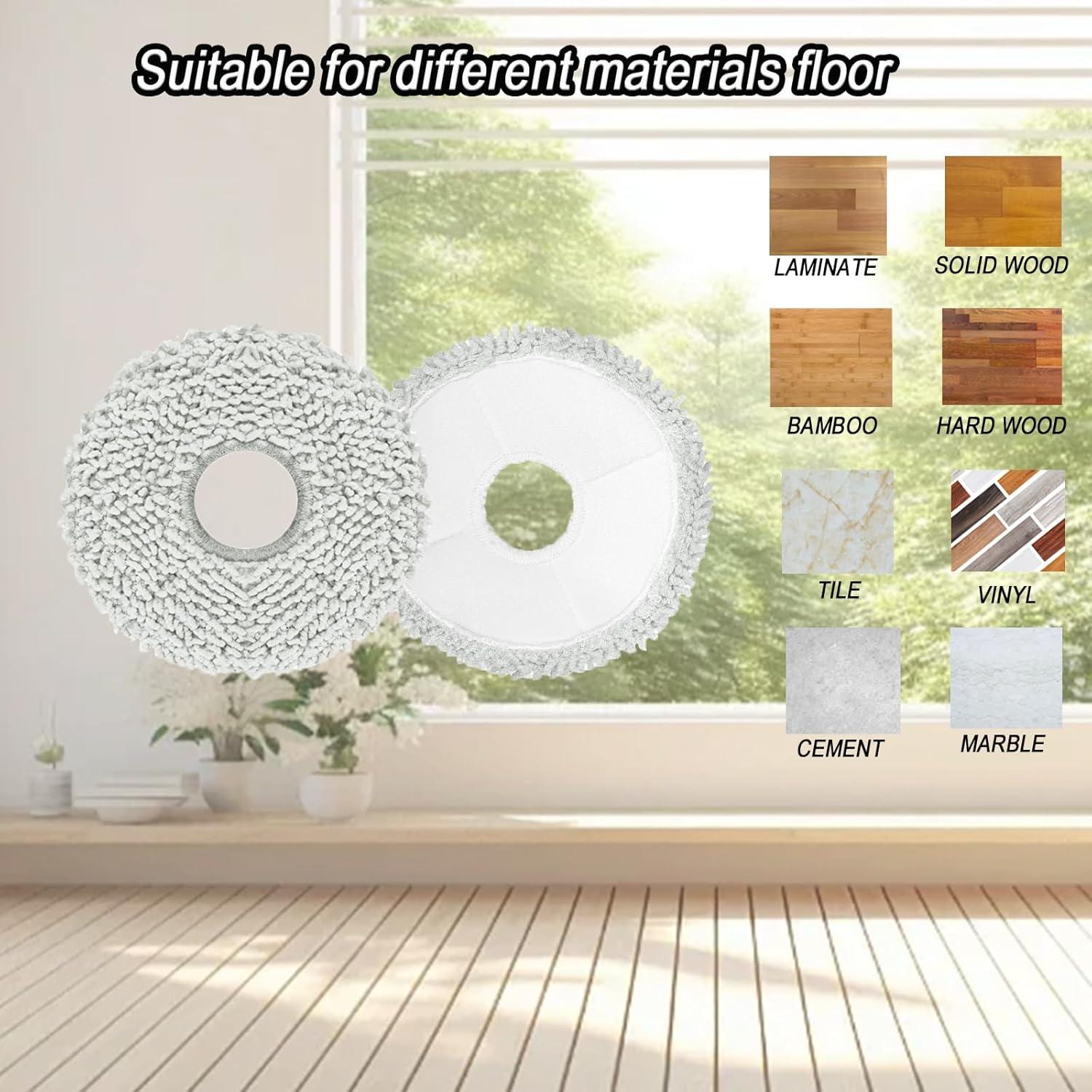 Accesorios para Aspiradora Robot Frexusuent J15 Pro - 6 Bolsas y 4 Almohadillas