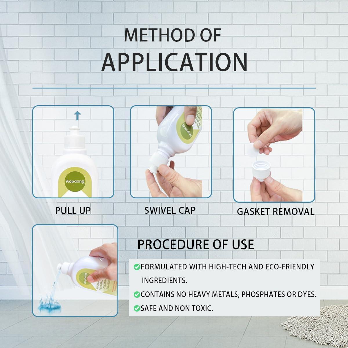 Limpiador de Pisos Multi-Superficie Aopaong 500ml - Aroma Fresco