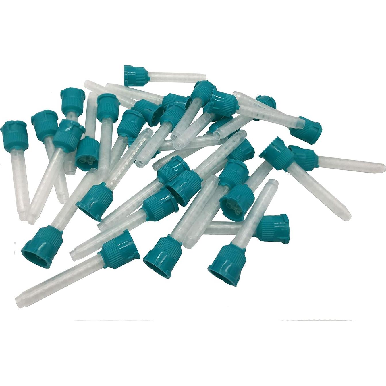 Consejos de Mezcla Dental Flydent Corto Verde 6.8 cm 50 pcs