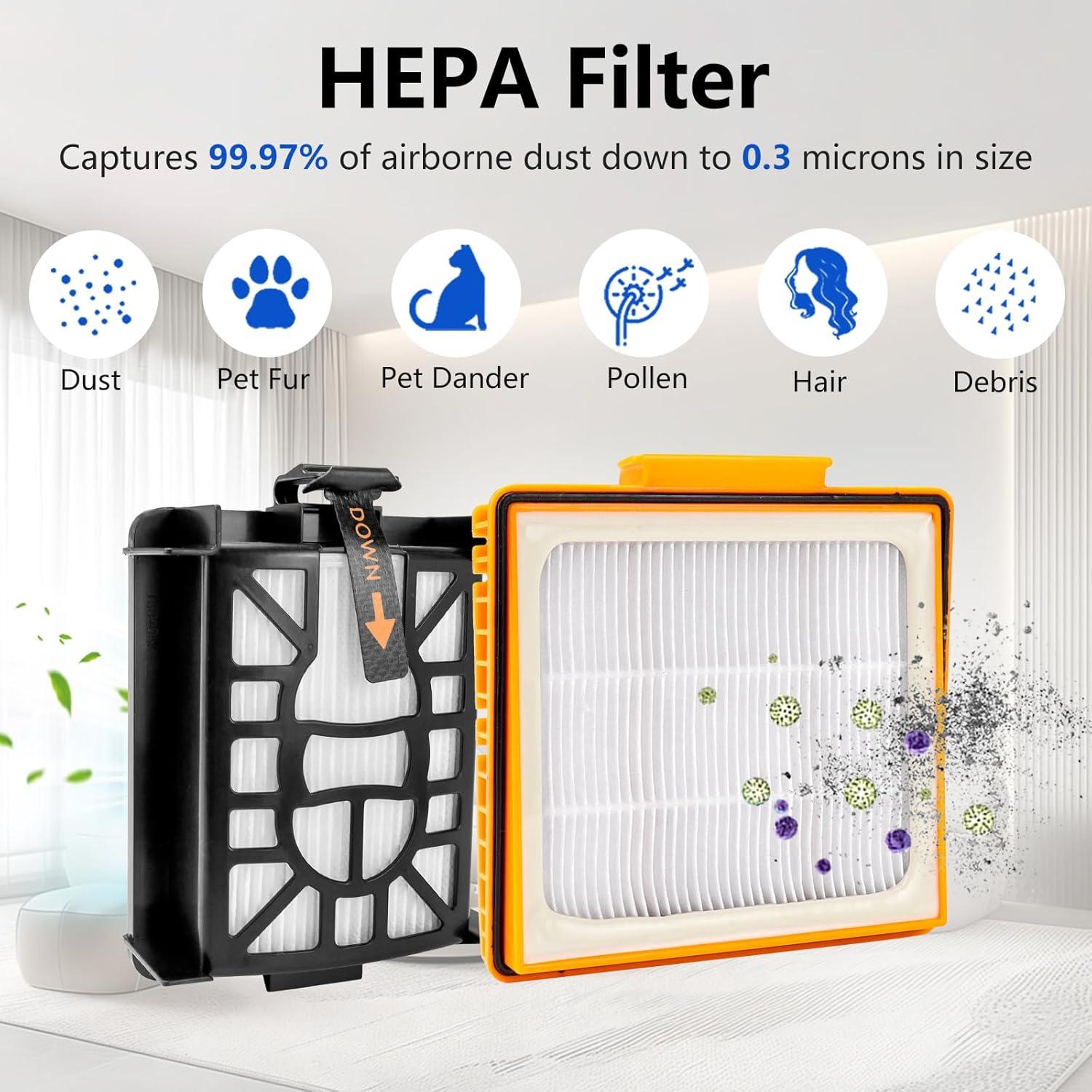 Piezas de Repuesto para Aspiradora Shark AV2800ZE - 14 Piezas