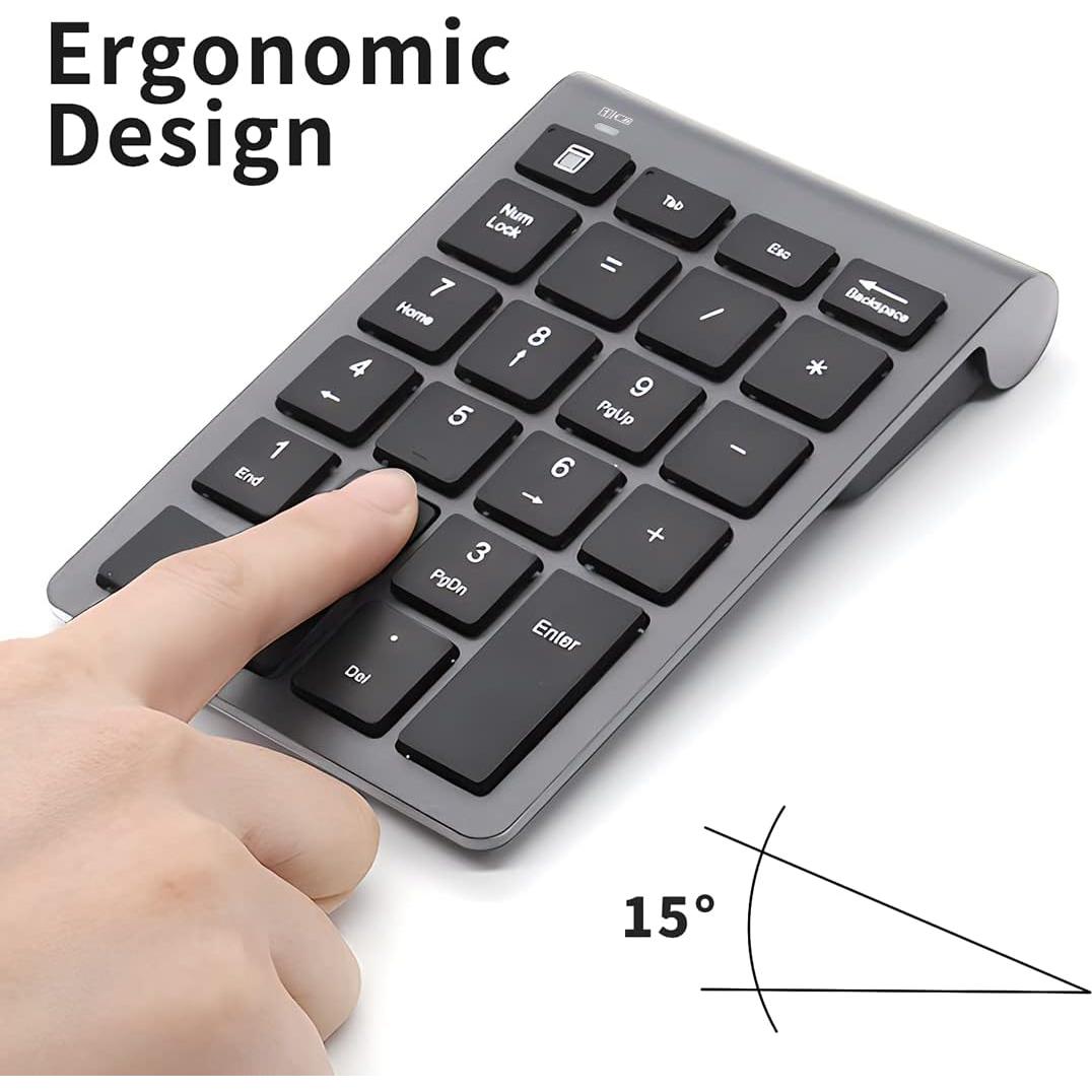 Teclado Numérico Inalámbrico LIANGSTAR RF22 22 Teclas