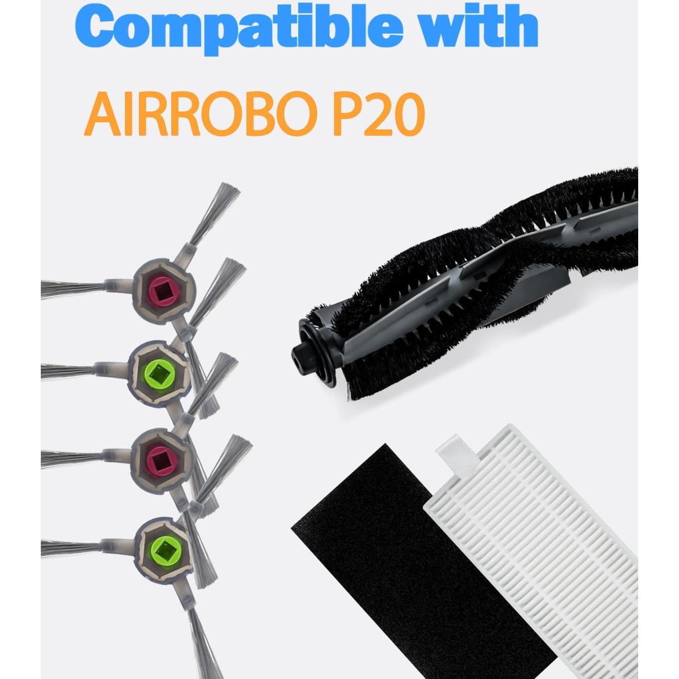 Piezas de Repuesto BBT BAMBOOST para Aspiradora AIRROBO P20