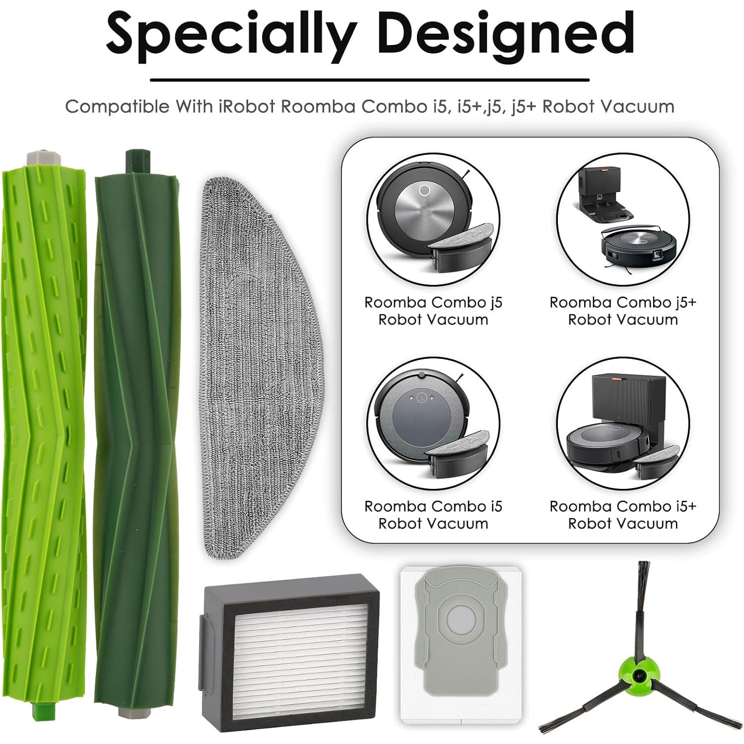 Kit de Accesorios 30 Piezas para iRobot Roomba Combo i5/j5