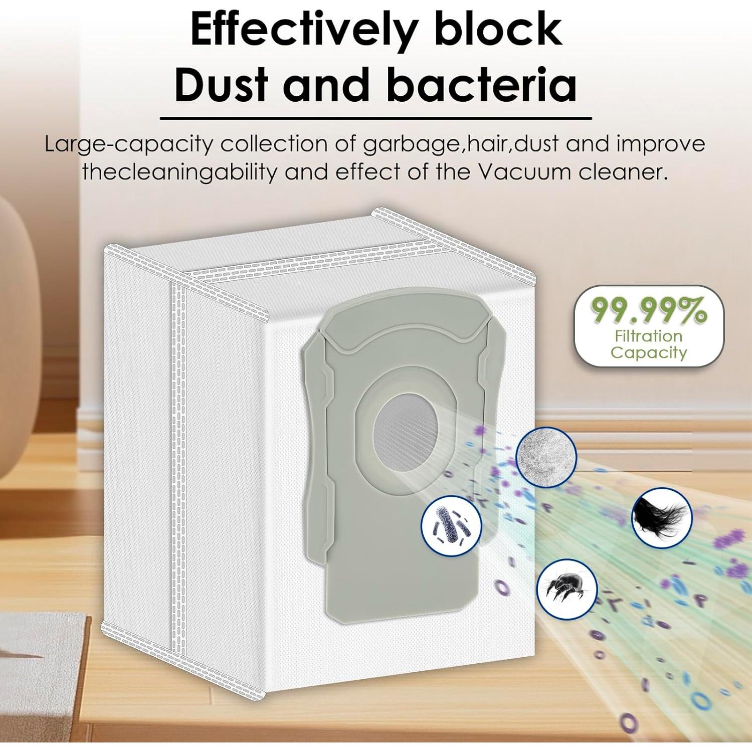 Kit de Repuestos BRUVISH para iRobot Roomba Combo j7/j9 - 10 Piezas