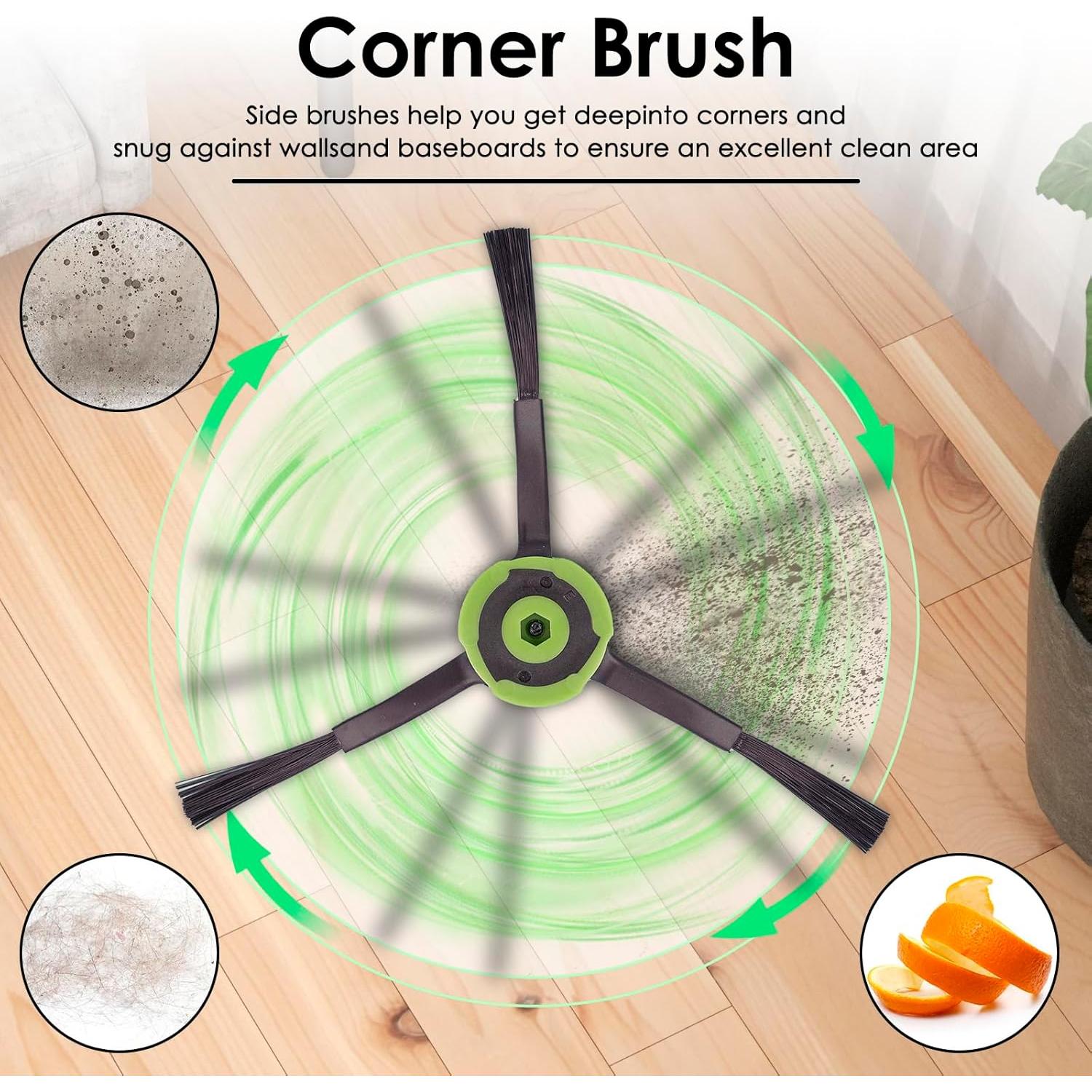 Kit de Repuestos BRUVISH para iRobot Roomba Combo j7/j9 - 10 Piezas