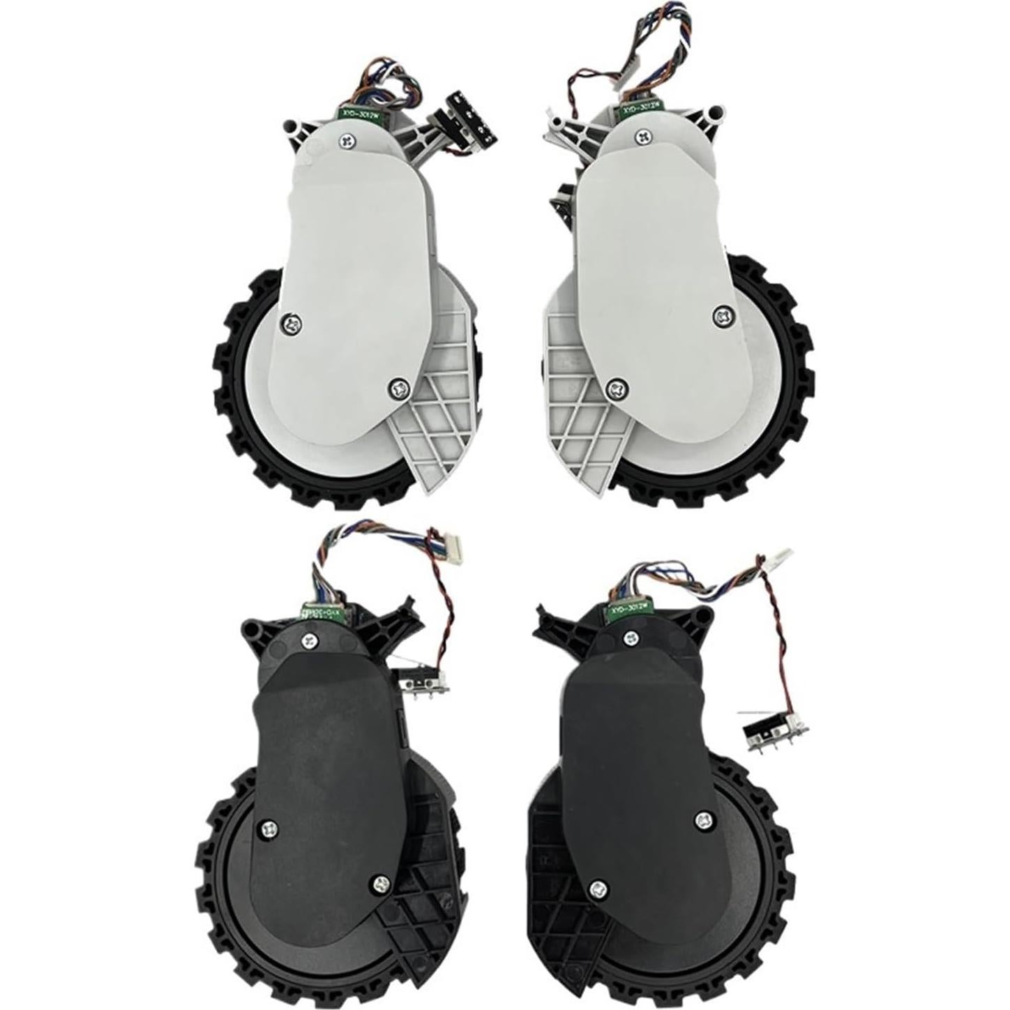 L+R Motor Drive Wheels,Compatible for Xiaomi S10+ / S10 Plus / B105 / 3S B108CN, Robot Vacuum Cleaner Glide Wheels Accessories.(B)