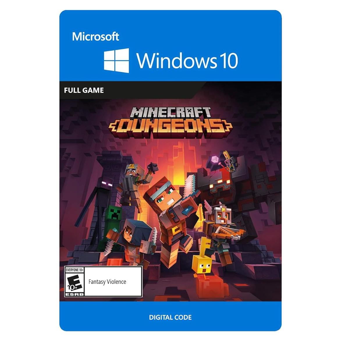 Minecraft Dungeons Edición Estándar - Windows 10 Código Digital