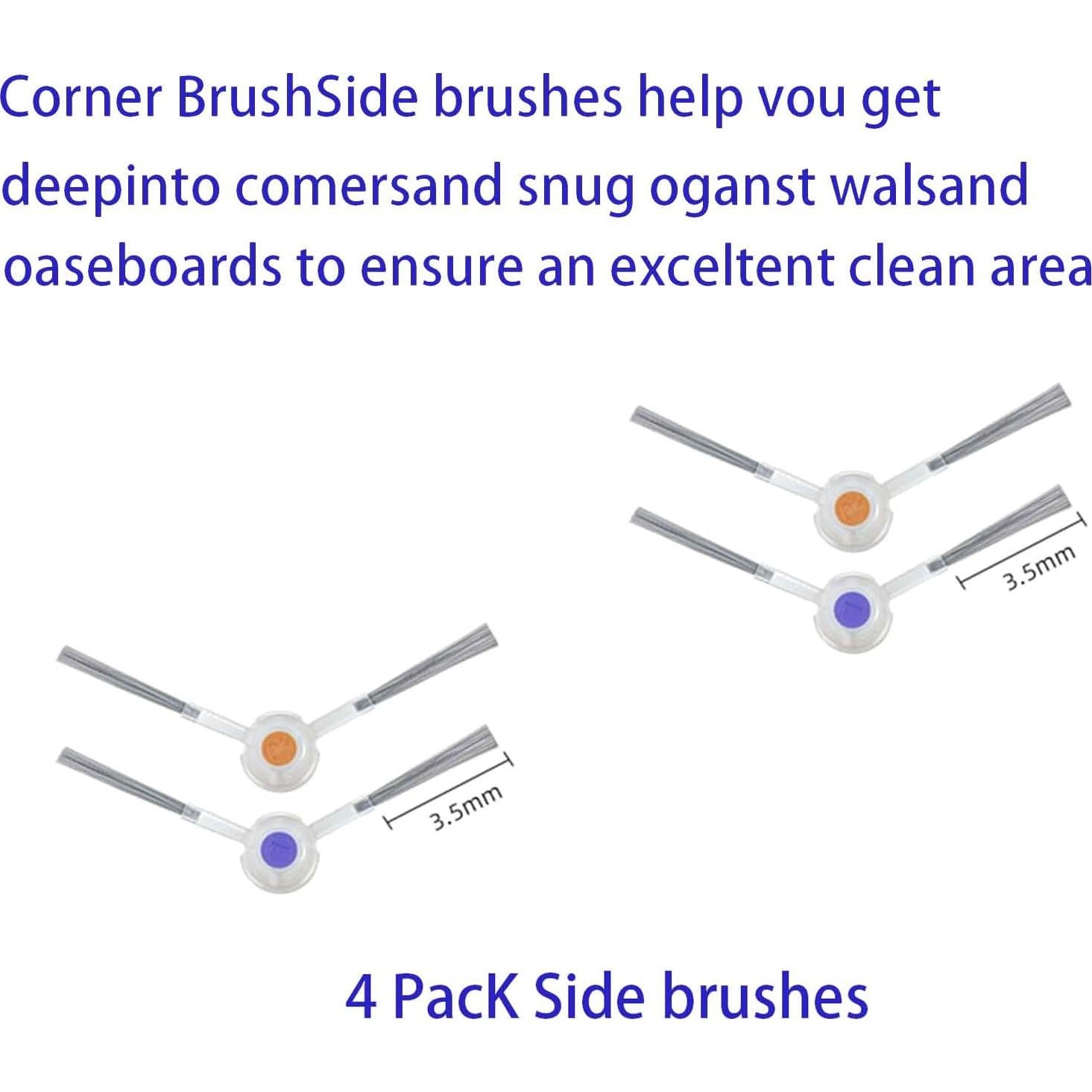 Kit de Repuesto Jpbaisqic para Aspiradora Robot Narwal Freo