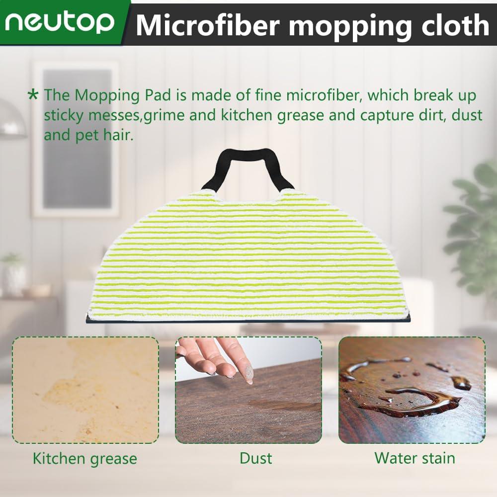 Paños de Mopa Neutop para Aspiradora Robot Shark - 8 Piezas Lavables