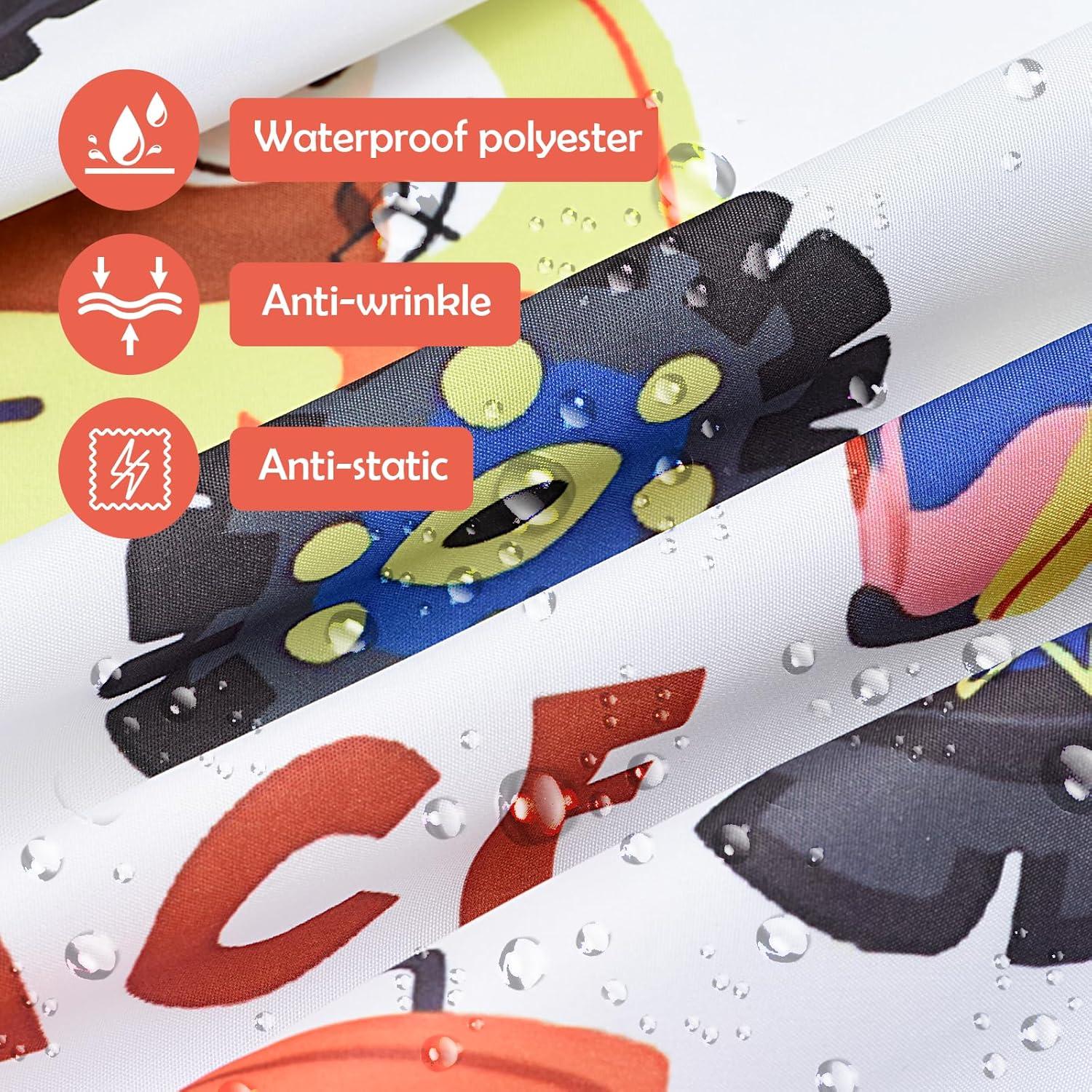 Capa de Corte de Cabello para Niños FaHaner Caricatura 91x91 cm