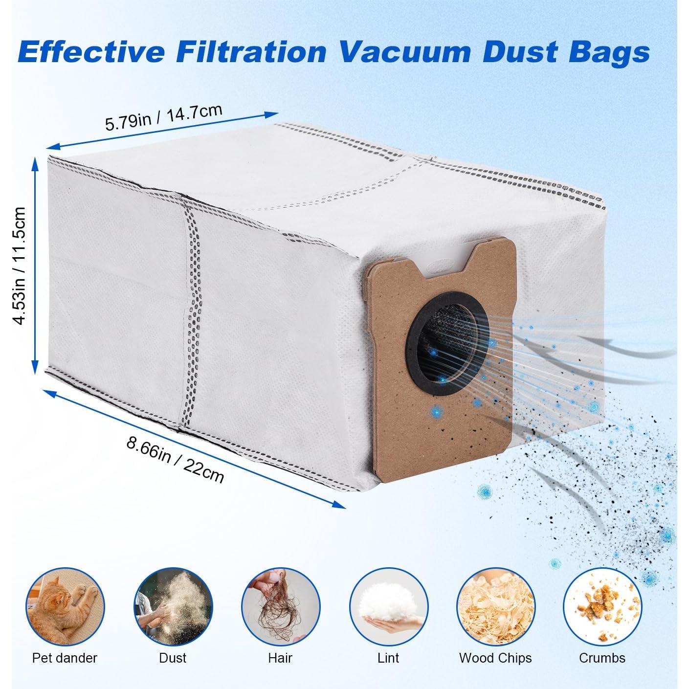 Bolsas de Polvo Eufy C20 Omni - 8 Paquete de Repuestos