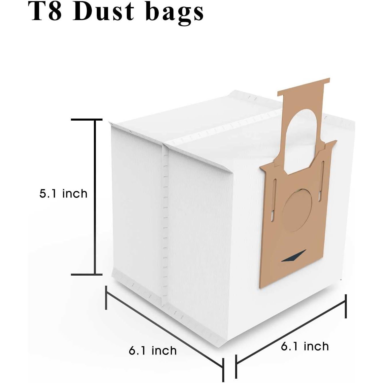 Paquete de 14 bolsas T8 Bitionful para Ecovacs Deebot