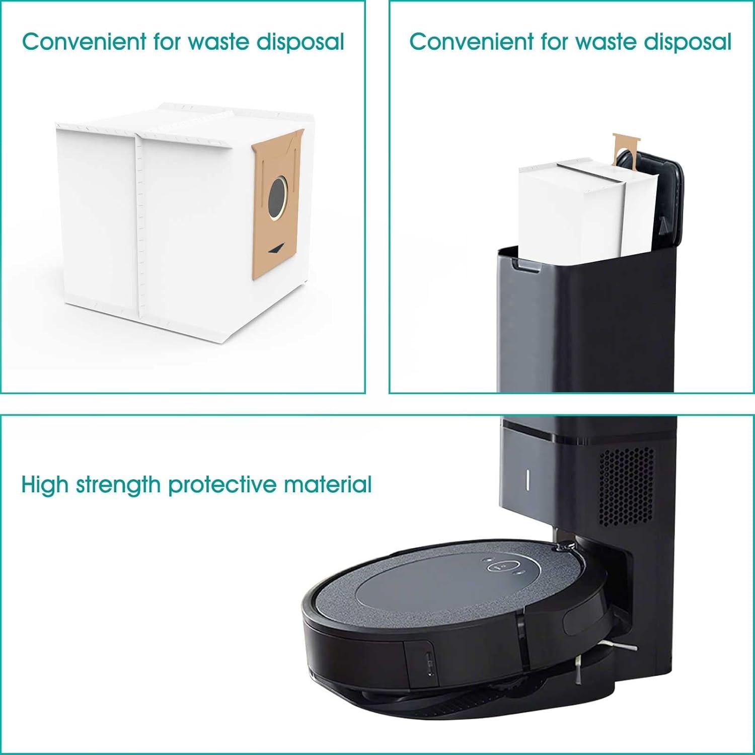 Paquete de 14 bolsas T8 Bitionful para Ecovacs Deebot