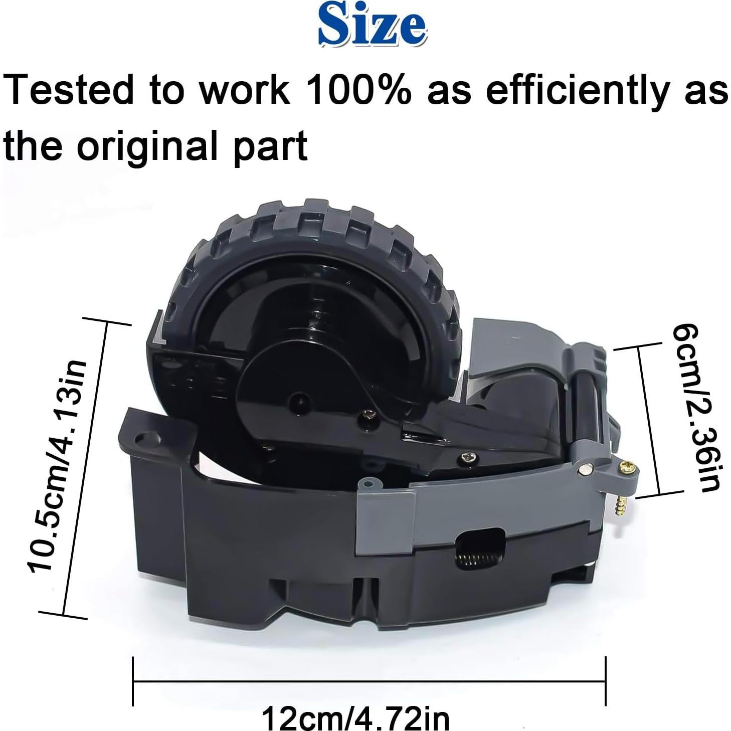 ilovelife Right and Left Wheel Module Pair for iRobot Roomba I&E Series i7 i7+ i8 i3 i6+/Plus E5 E6 E7 Vacuum Cleaner