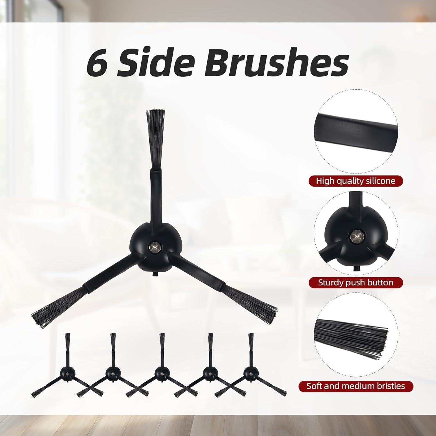 Kit de Accesorios 24 Piezas Walntec para Roborock Qrevo