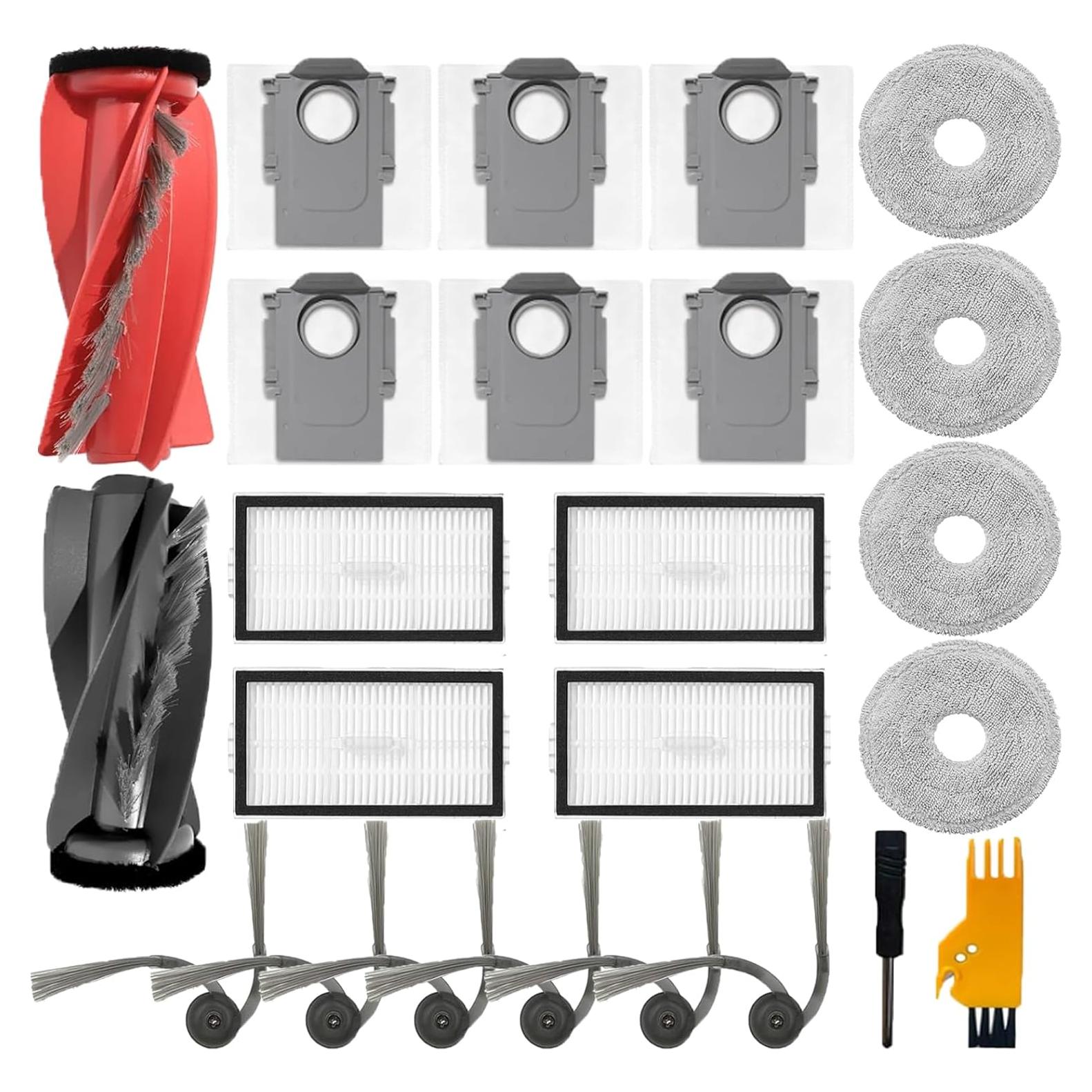 Kit de Reemplazo para Aspiradora Robot Roborock Saros 10R - 23 Piezas
