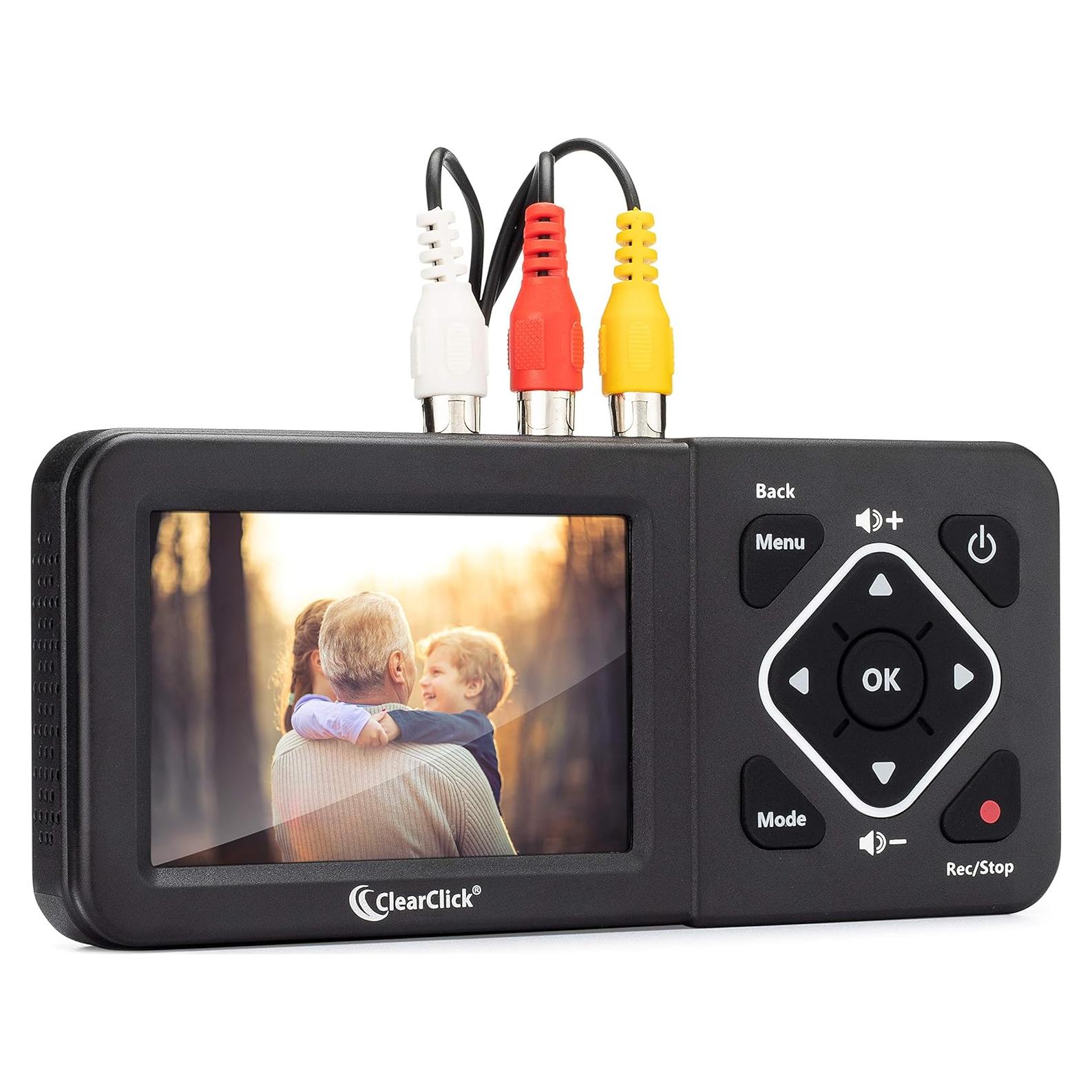 Convertidor de Video a Digital ClearClick 2.0 - Graba VHS y DVD