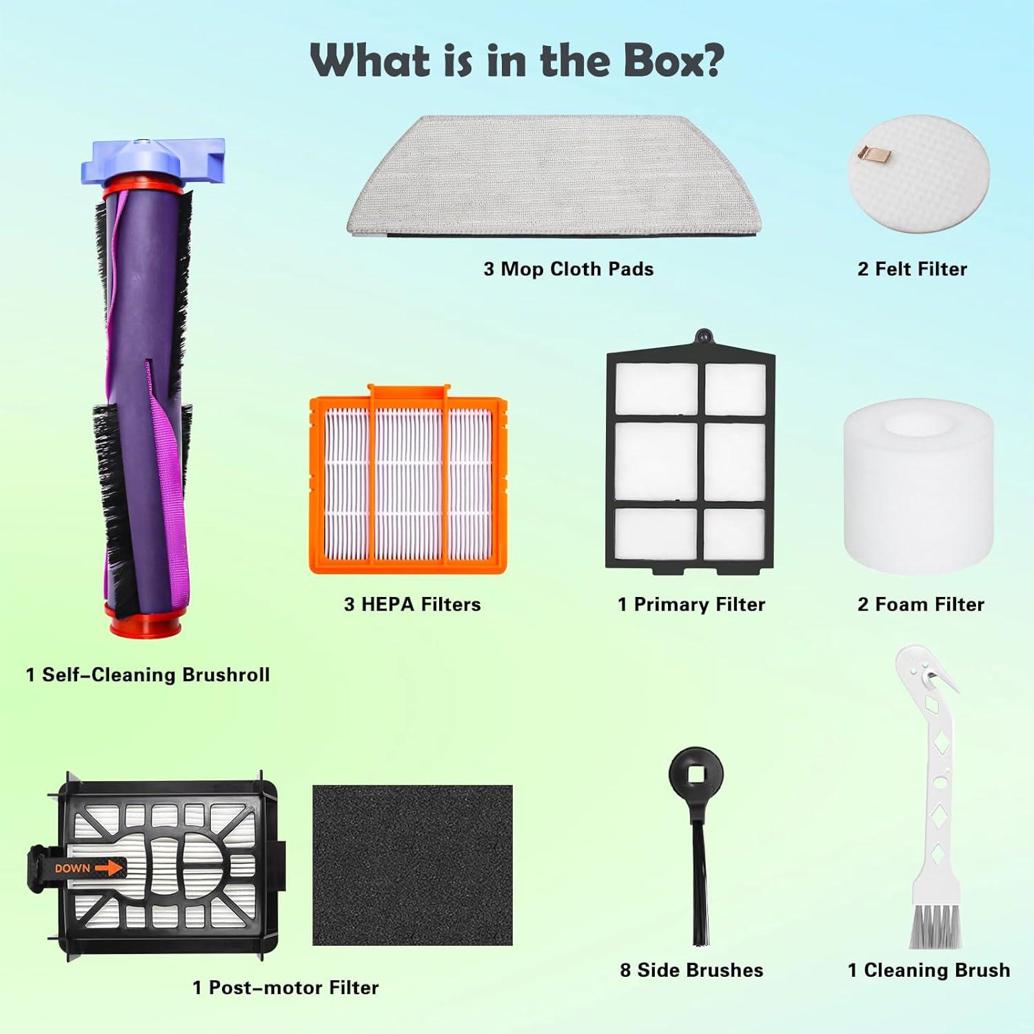 Repuestos para Aspiradora Robot Shark Spofan AV2800 - 20 Piezas