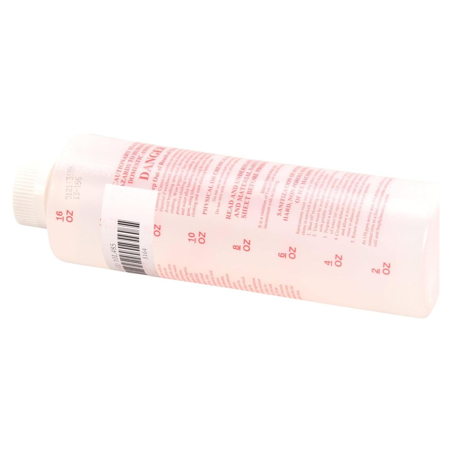 Etiquetas Desinfectante Manitowoc Ice Repuesto OEM 8,89x21,59cm