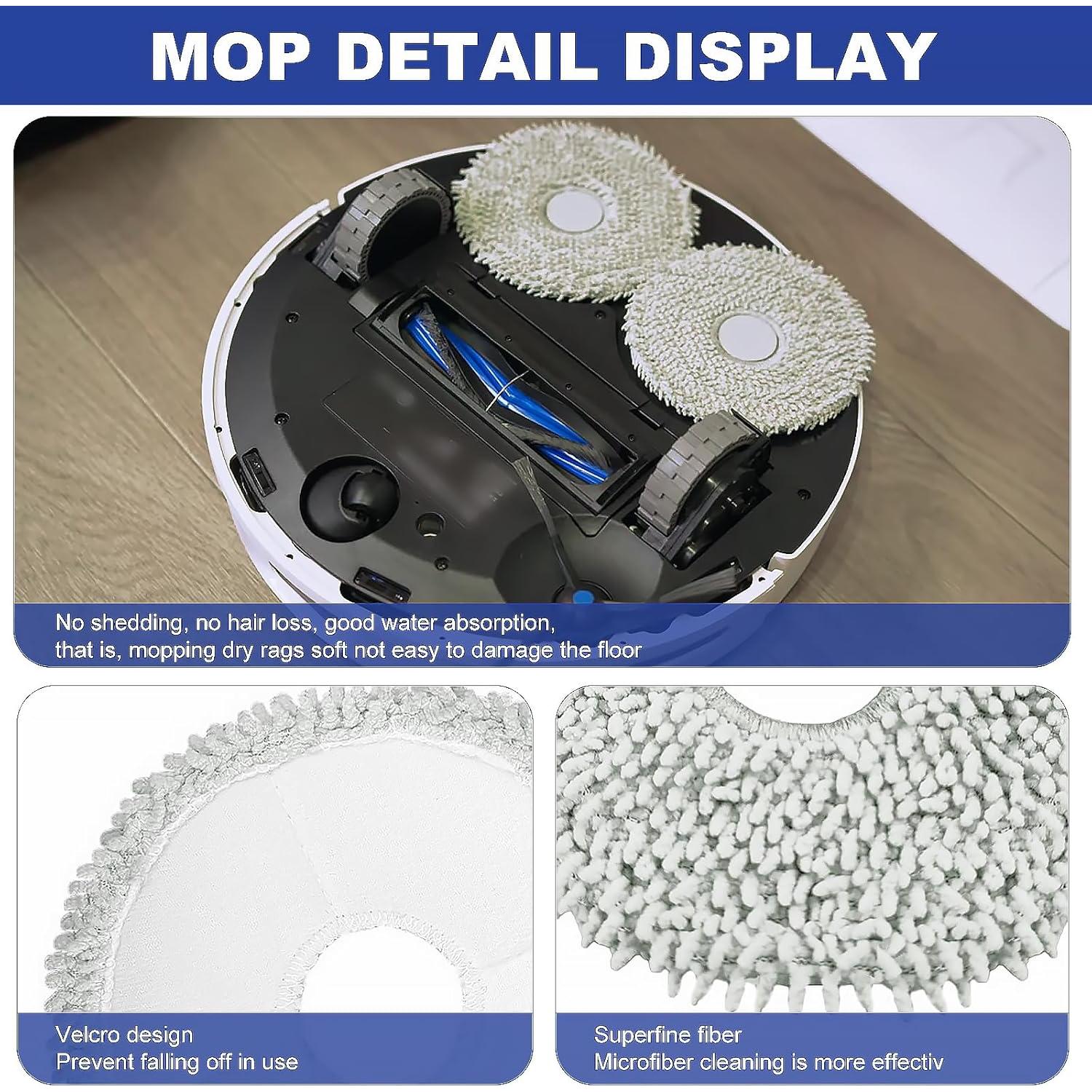 Kit de Reemplazo para Aspirador Robot Ecovacs DEEBOT N30 Omni