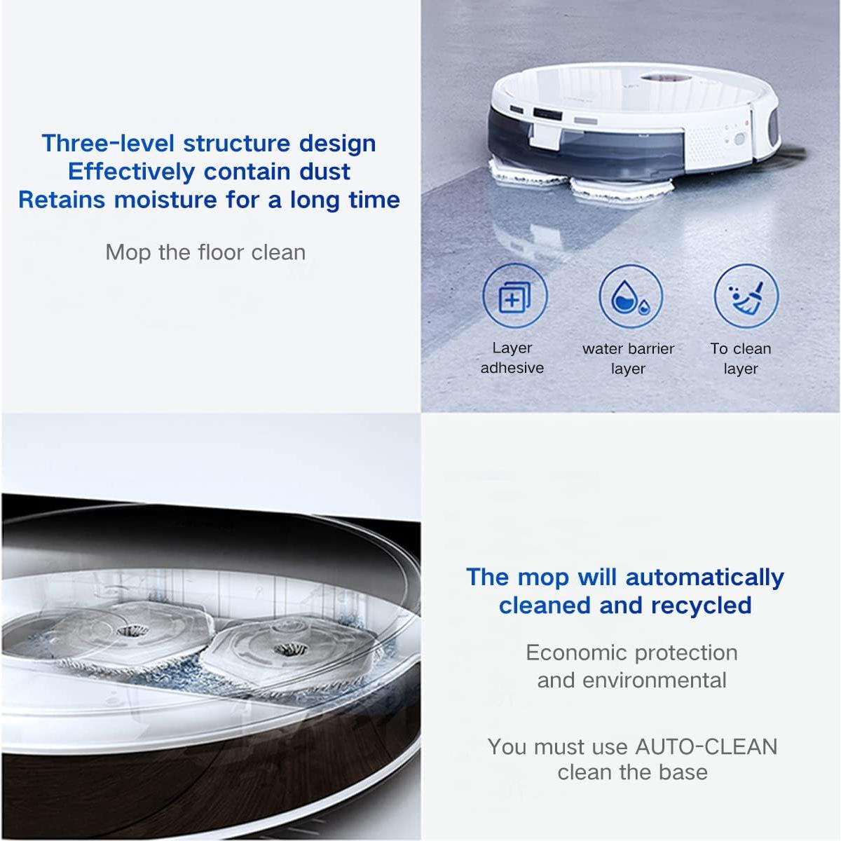 Accesorios de Reemplazo VACUSHOP para Robot Limpiador Yeedi