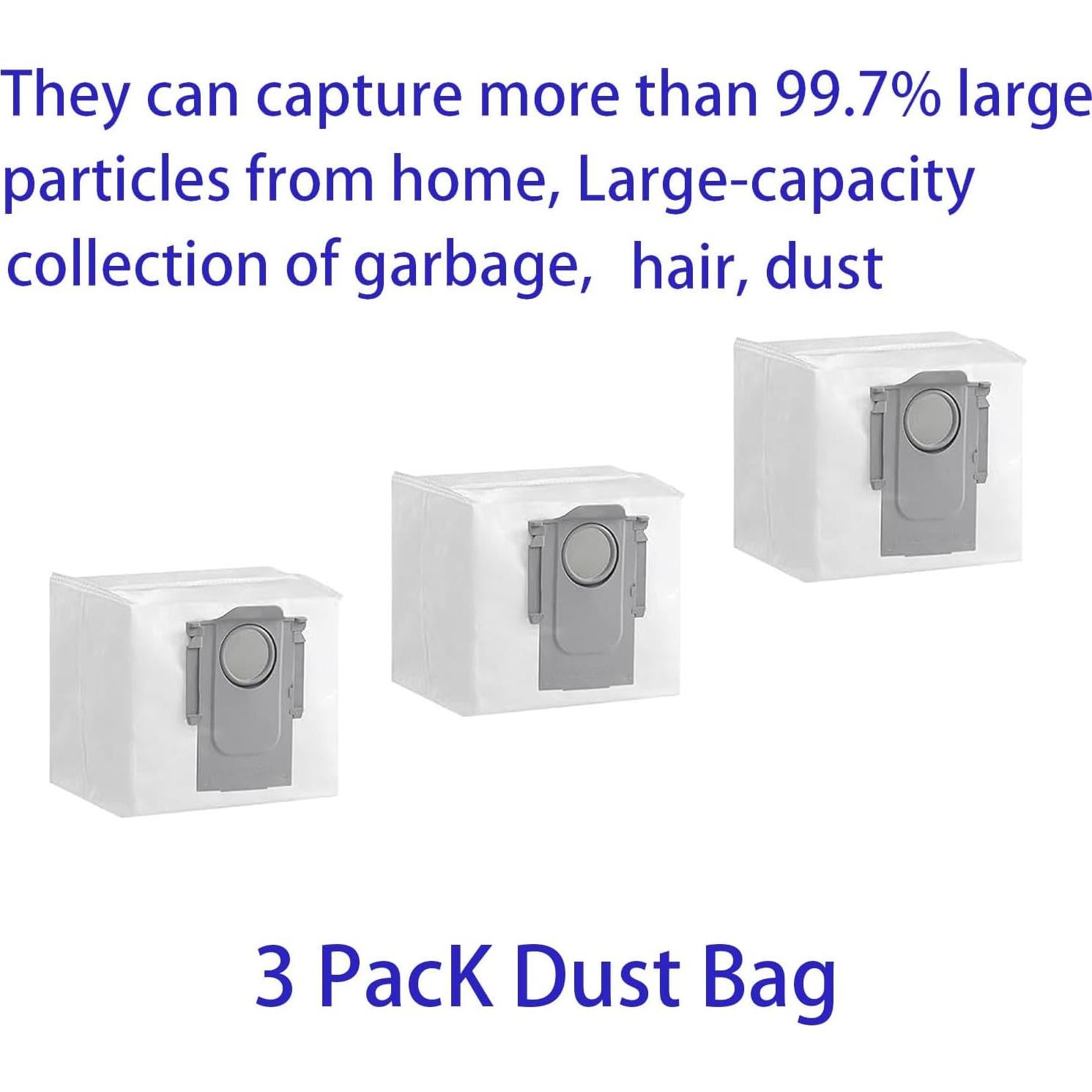 Kit de Accesorios Jpbaisqic para Roborock Q8 Max - 13 Piezas