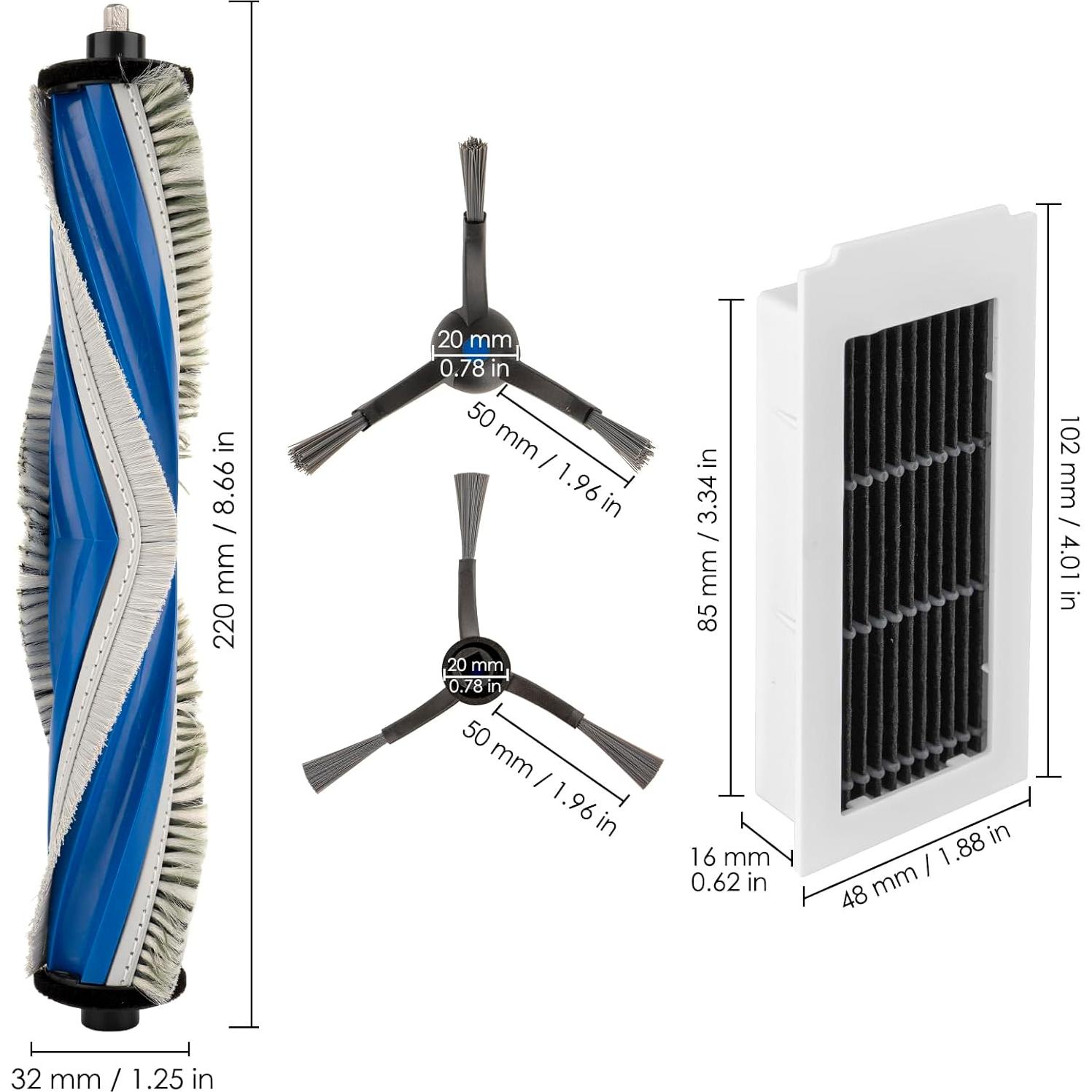 Kit de Accesorios CHAIN PEAK para ECOVACS DEEBOT X5 Omni
