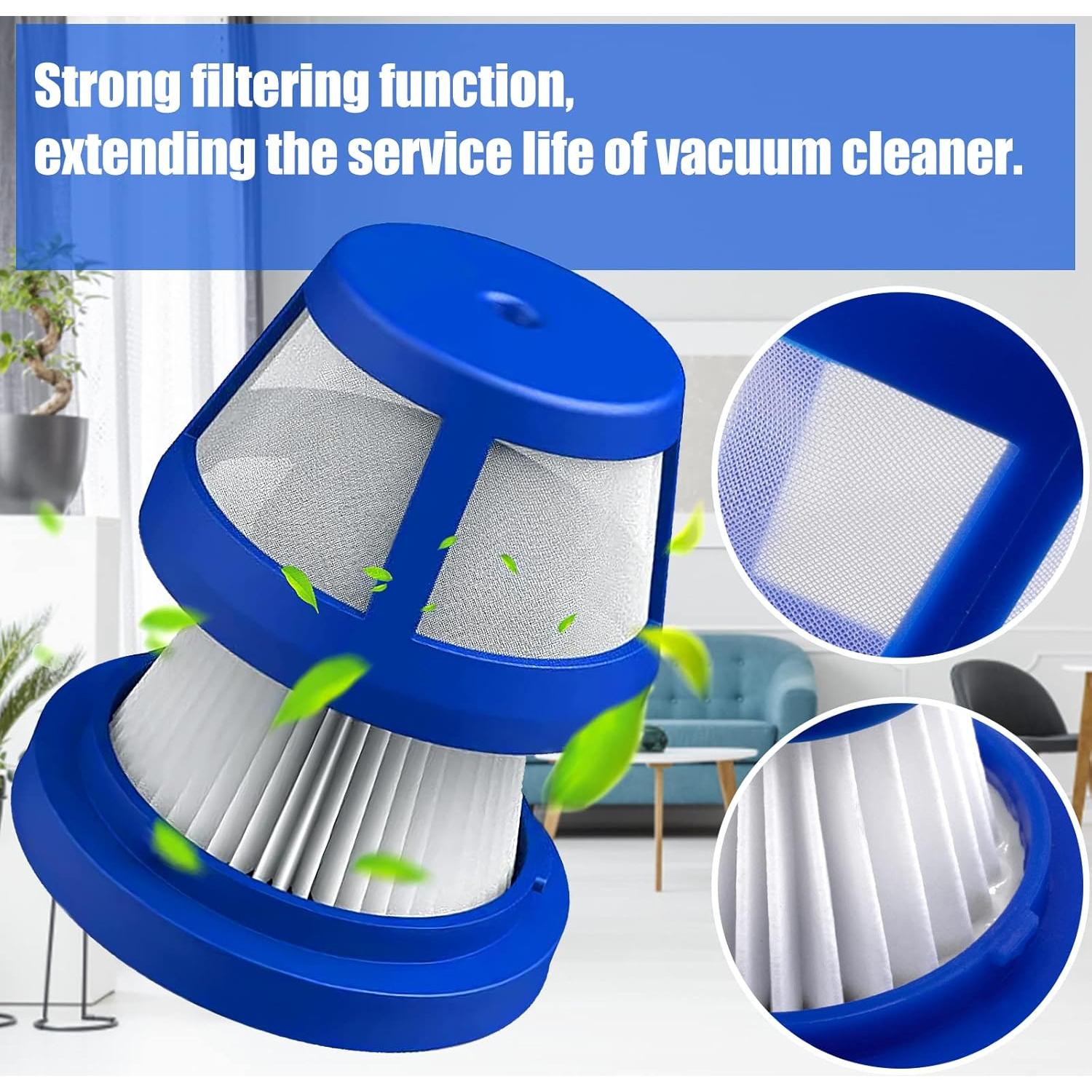 Filtros HEPA Odashen para Aspiradora Eufy HomeVac H11 - 2 Pcs