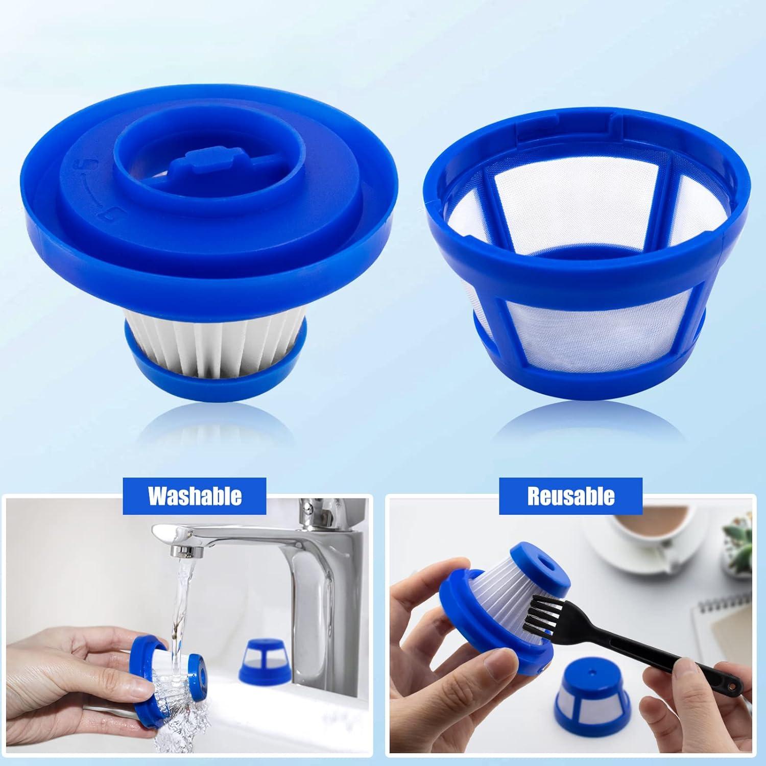 Filtros HEPA Odashen para Aspiradora Eufy HomeVac H11 - 2 Pcs