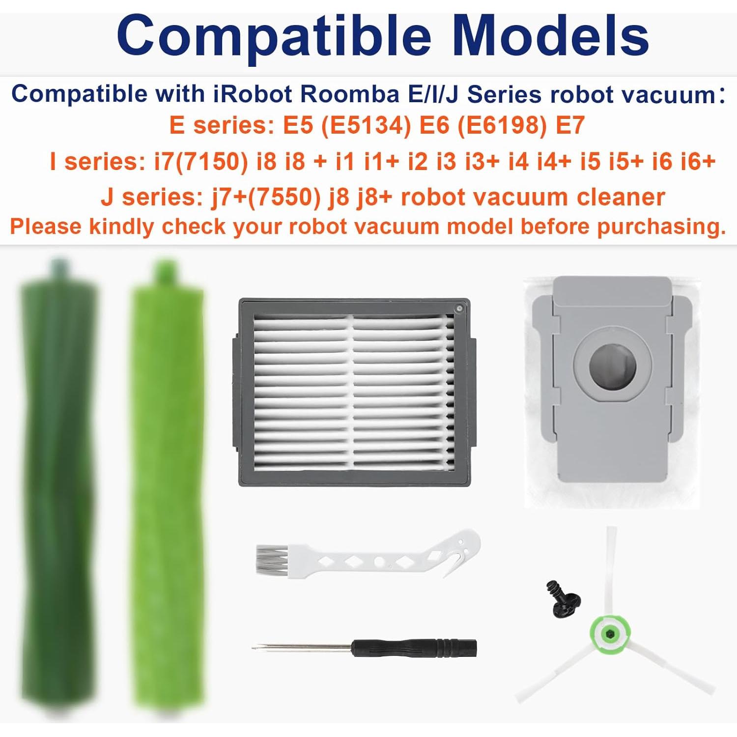 HengLiSam 22 Piezas Accesorios para iRobot Roomba E/I/J