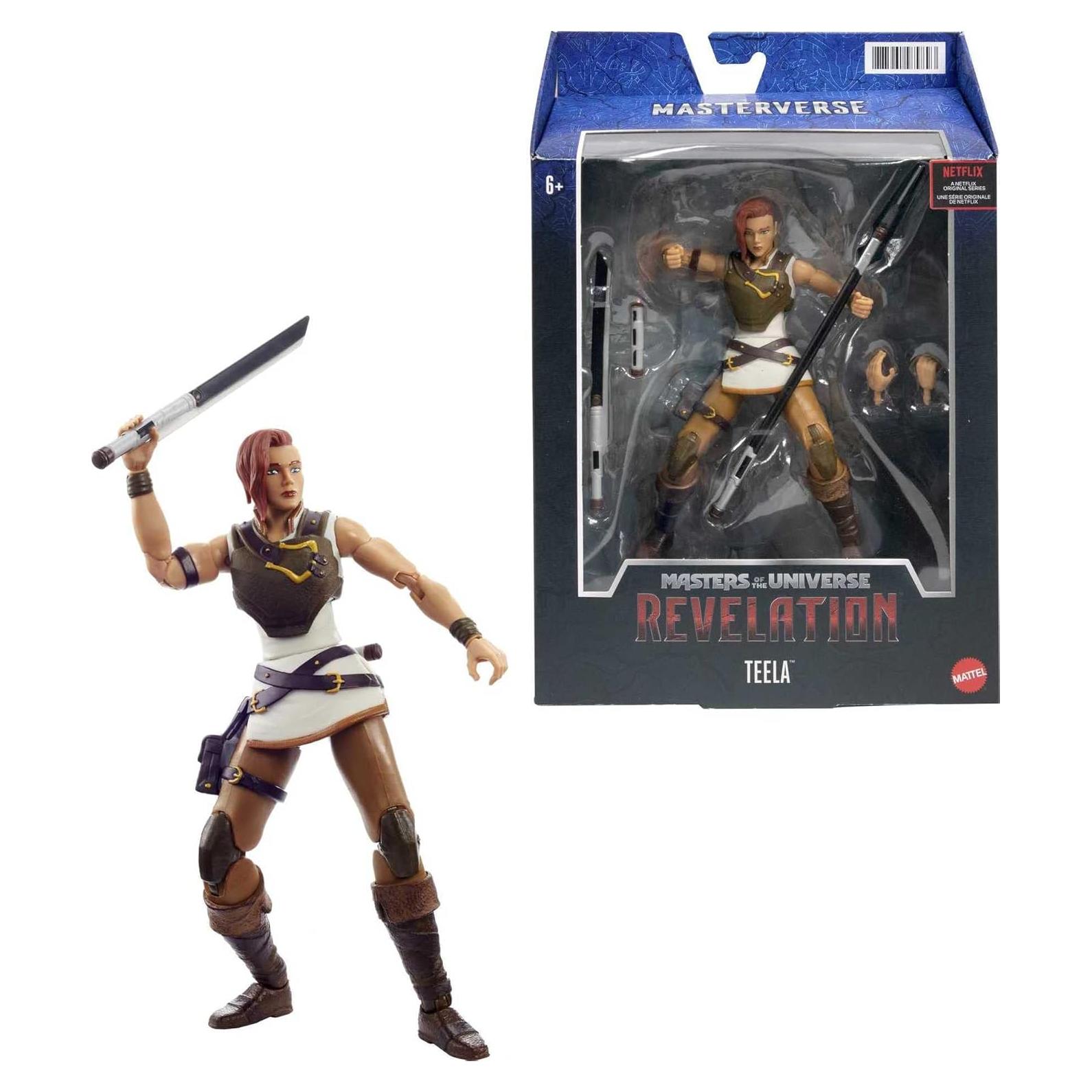 Figura de Acción Teela 17.78 cm Masterverse Mattel GYV15