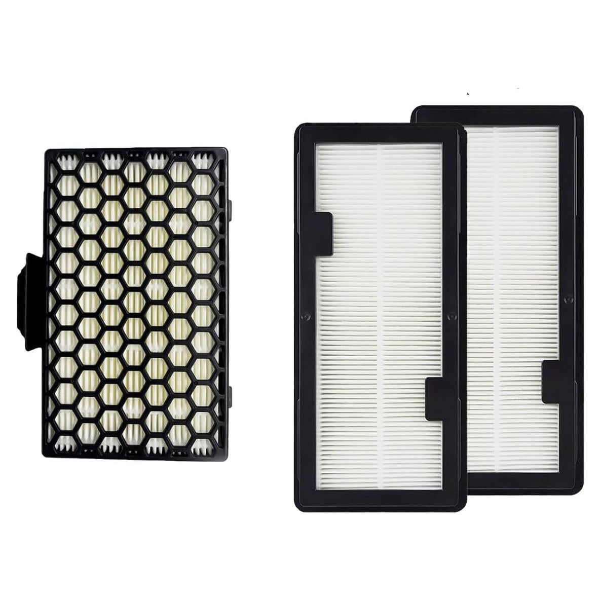 SCREENTRONICS Pre-Motor Filter & Exhaust VCA-RHF95 HEPA Filter Set Replacement for Samsung Jet Bot VCA-SAE90 VAC-RAE85A Clean Station, Jet Bot VR30T80313W Jet Bot + VR30T85513W/AA Robot Vacuum Cleaner