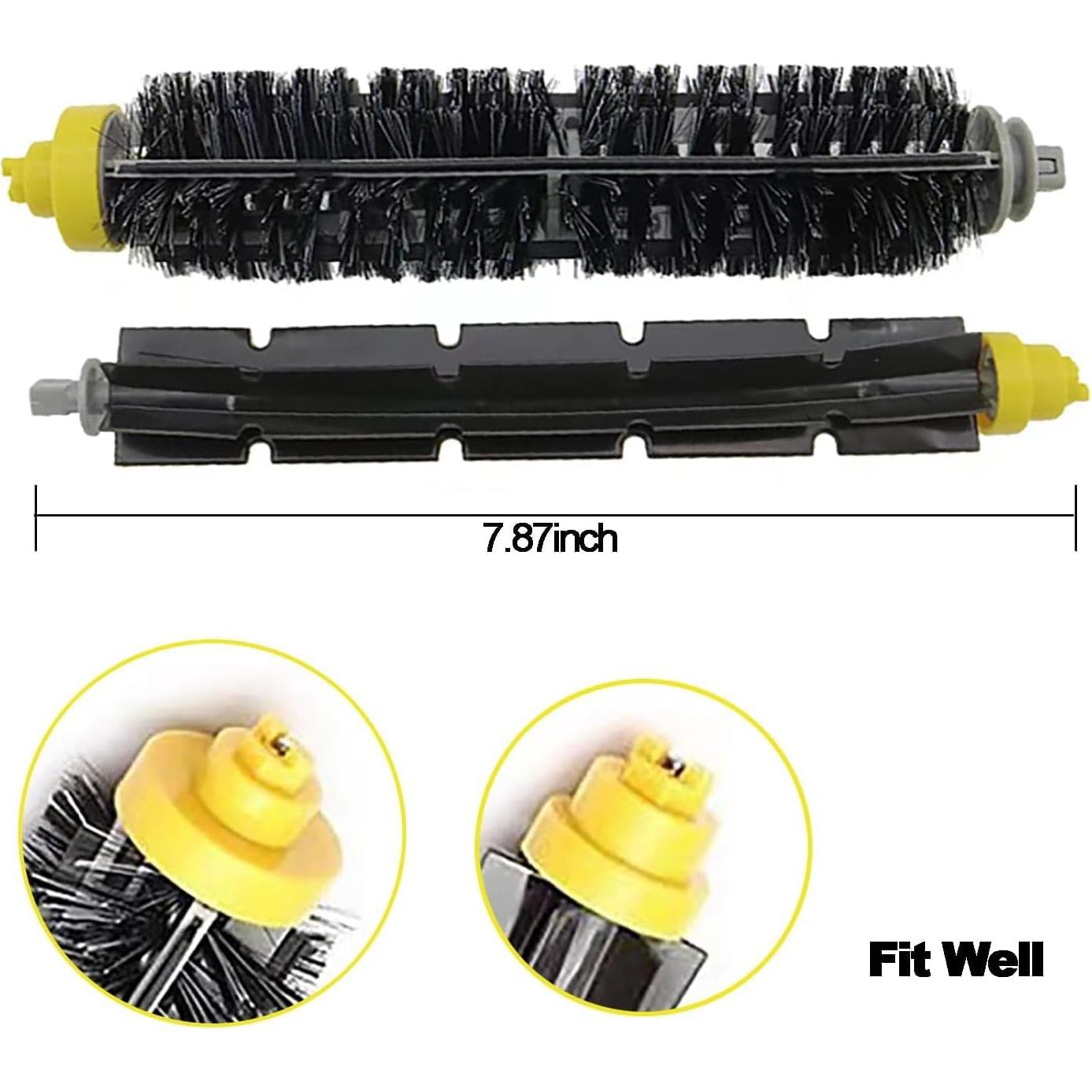 Rodillos de Reemplazo Detetap para iRobot Roomba 600/500 - 2 Piezas