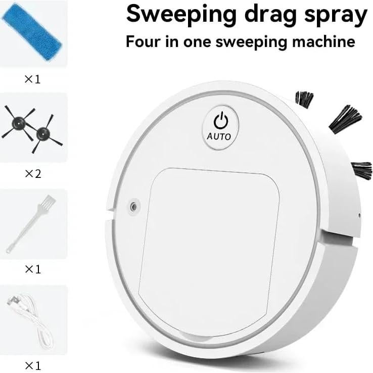 Robot Aspirador Automático 3 en 1 ALisasin USB 22.86cm