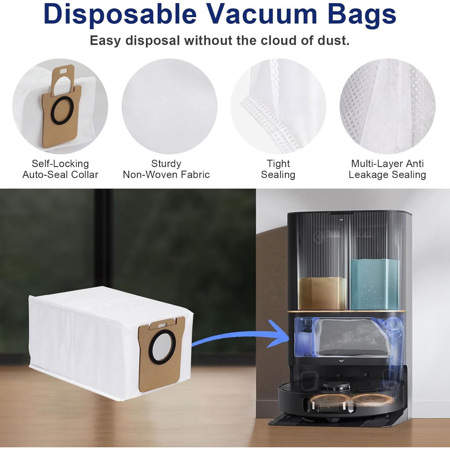 Kit de Accesorios 15 PCS para Aspiradora Robot Dreame L20/L30