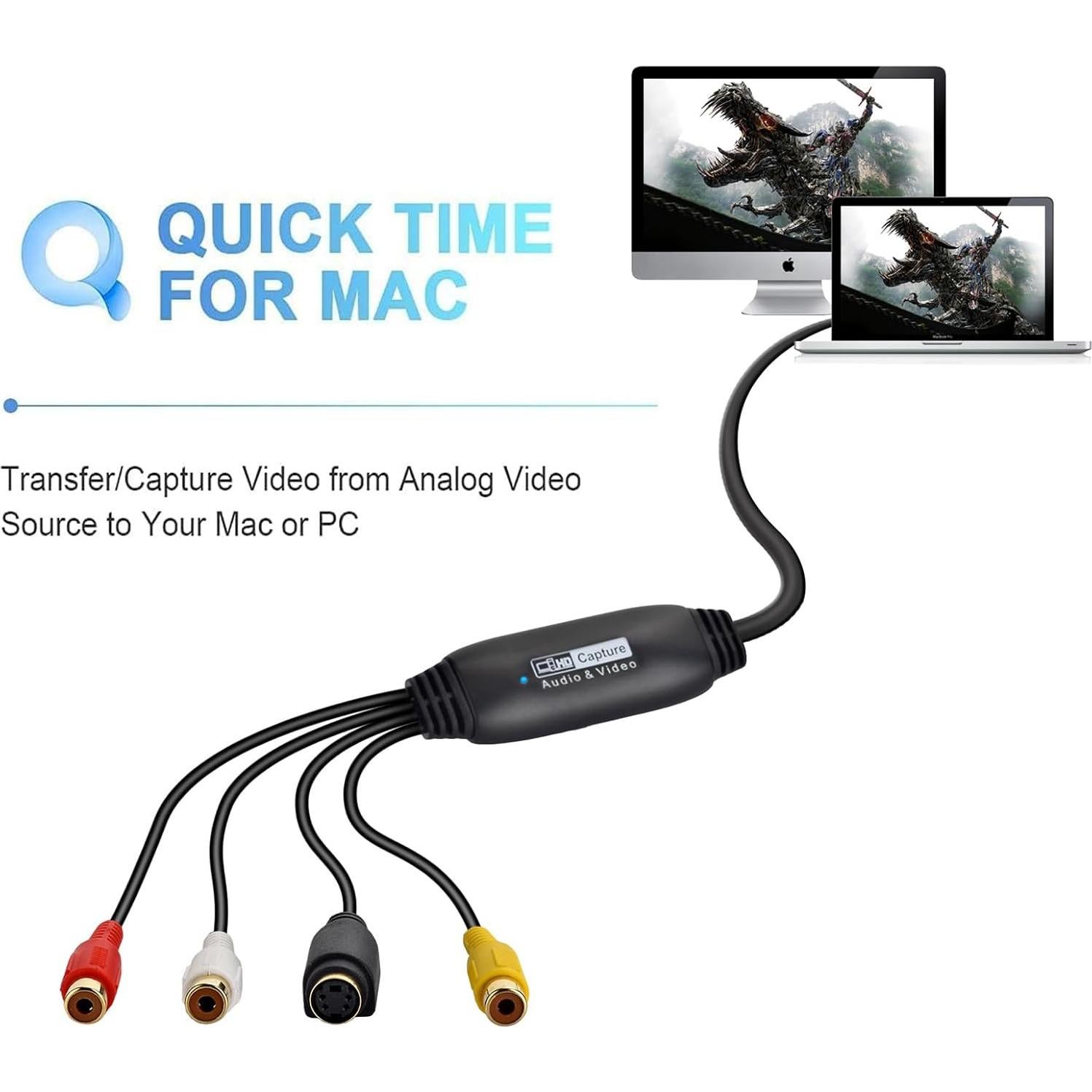 Convertidor de VHS a Digital Amtake D-VICT-XK USB 2.0