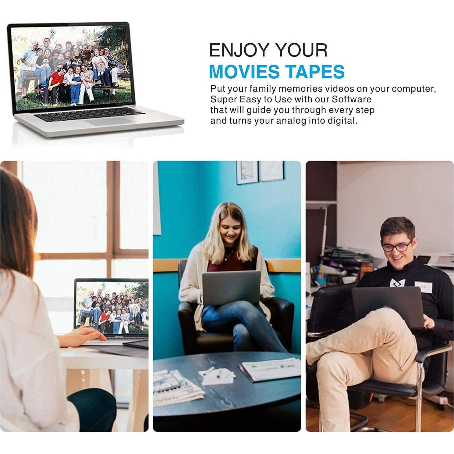 Convertidor de VHS a Digital Amtake D-VICT-XK USB 2.0