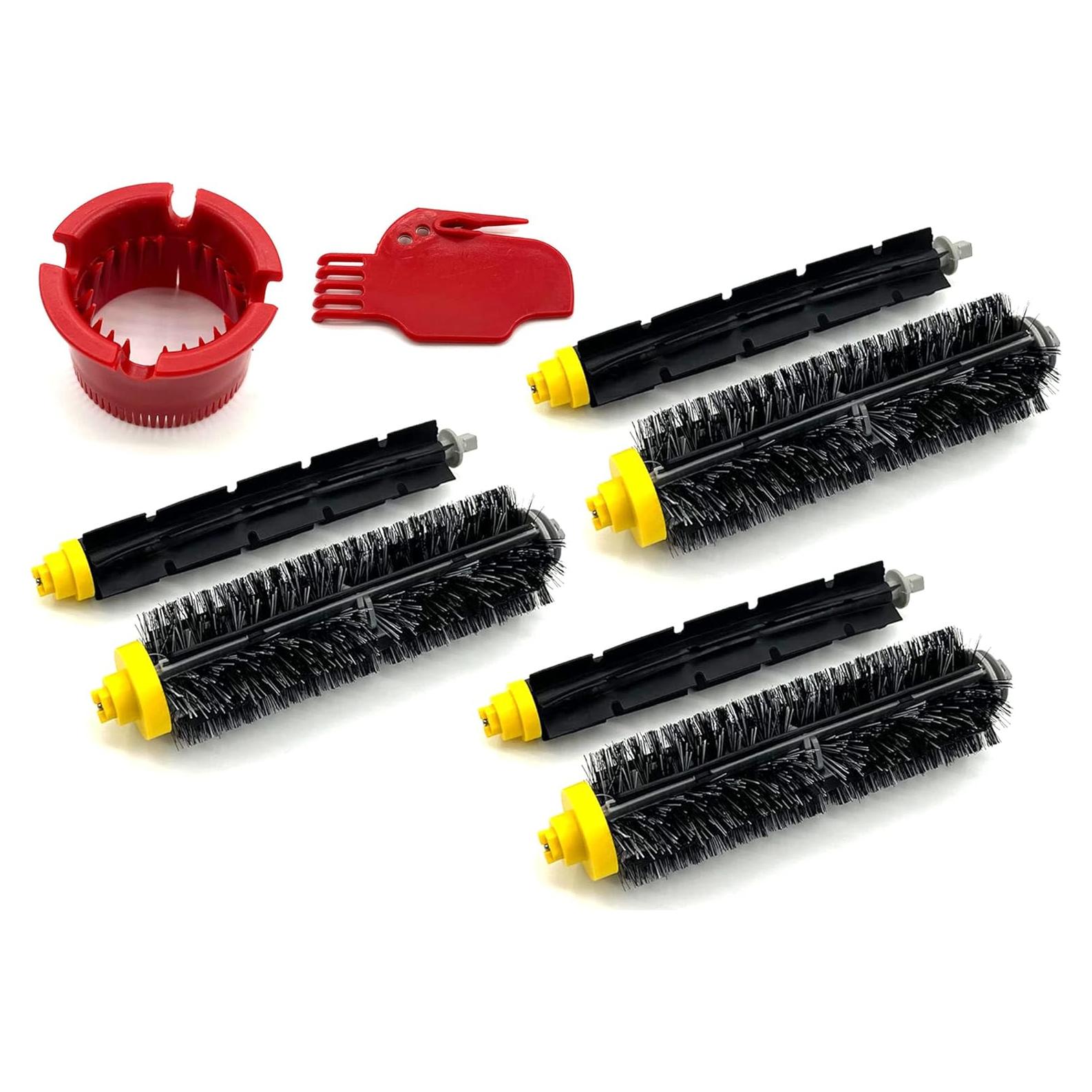 Cepillo de Reemplazo CauYien para iRobot Roomba 600 y 700 - 3 Juegos