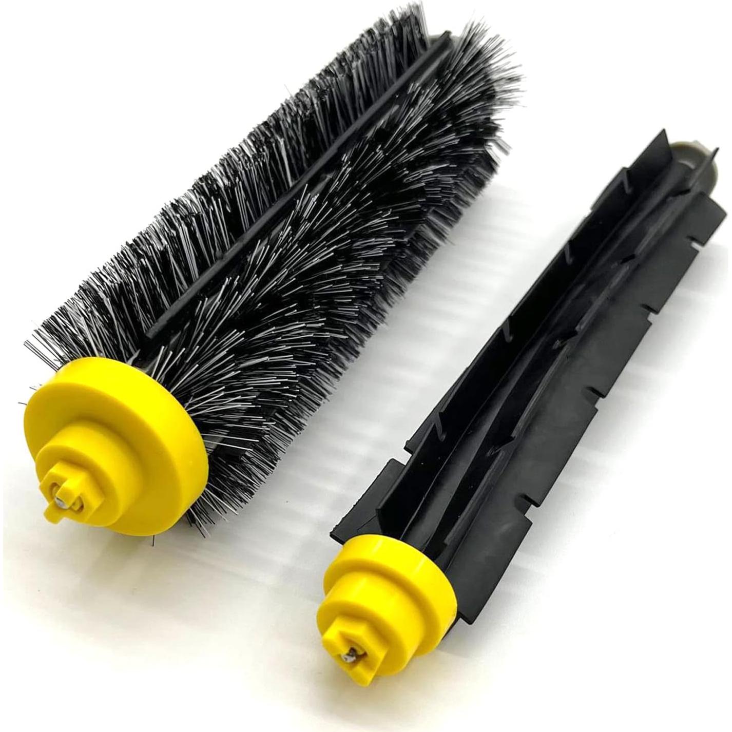 Cepillo de Reemplazo CauYien para iRobot Roomba 600 y 700 - 3 Juegos