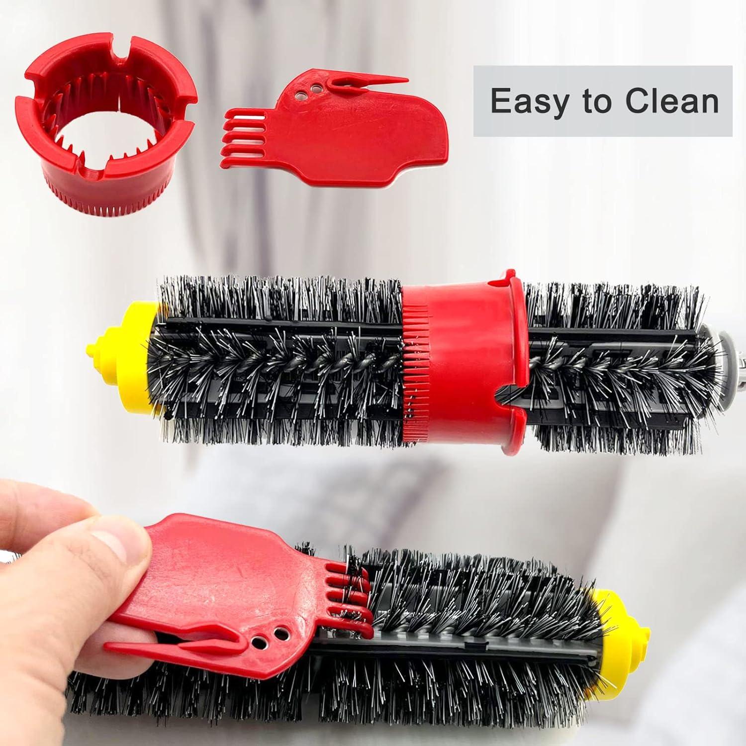 Cepillo de Reemplazo CauYien para iRobot Roomba 600 y 700 - 3 Juegos