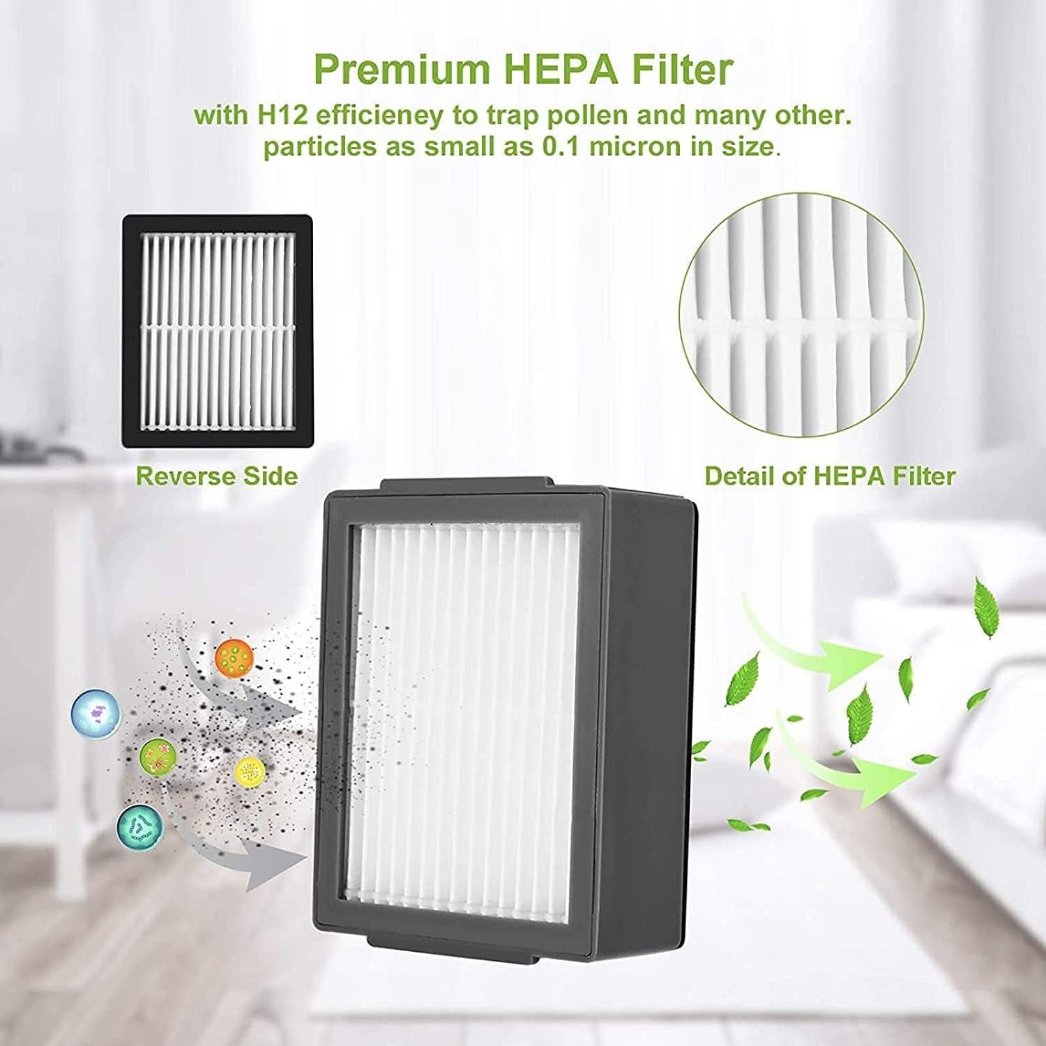 Kit de Piezas de Repuesto CauYien para Roomba i1 i3 i5 i7 E5 E6 E7