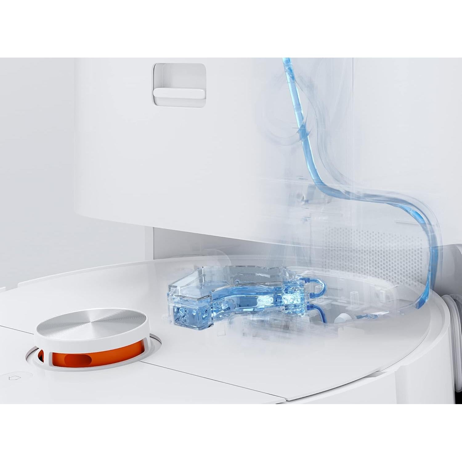 Xiaomi Robot Vacuum X10+, Wiping Function & All-in-One Station (4000Pa Suction Power; Up to 120 min Battery Life; Auto. Self-Cleaning, Emptying, Drying & Water refilling; app/Control), White