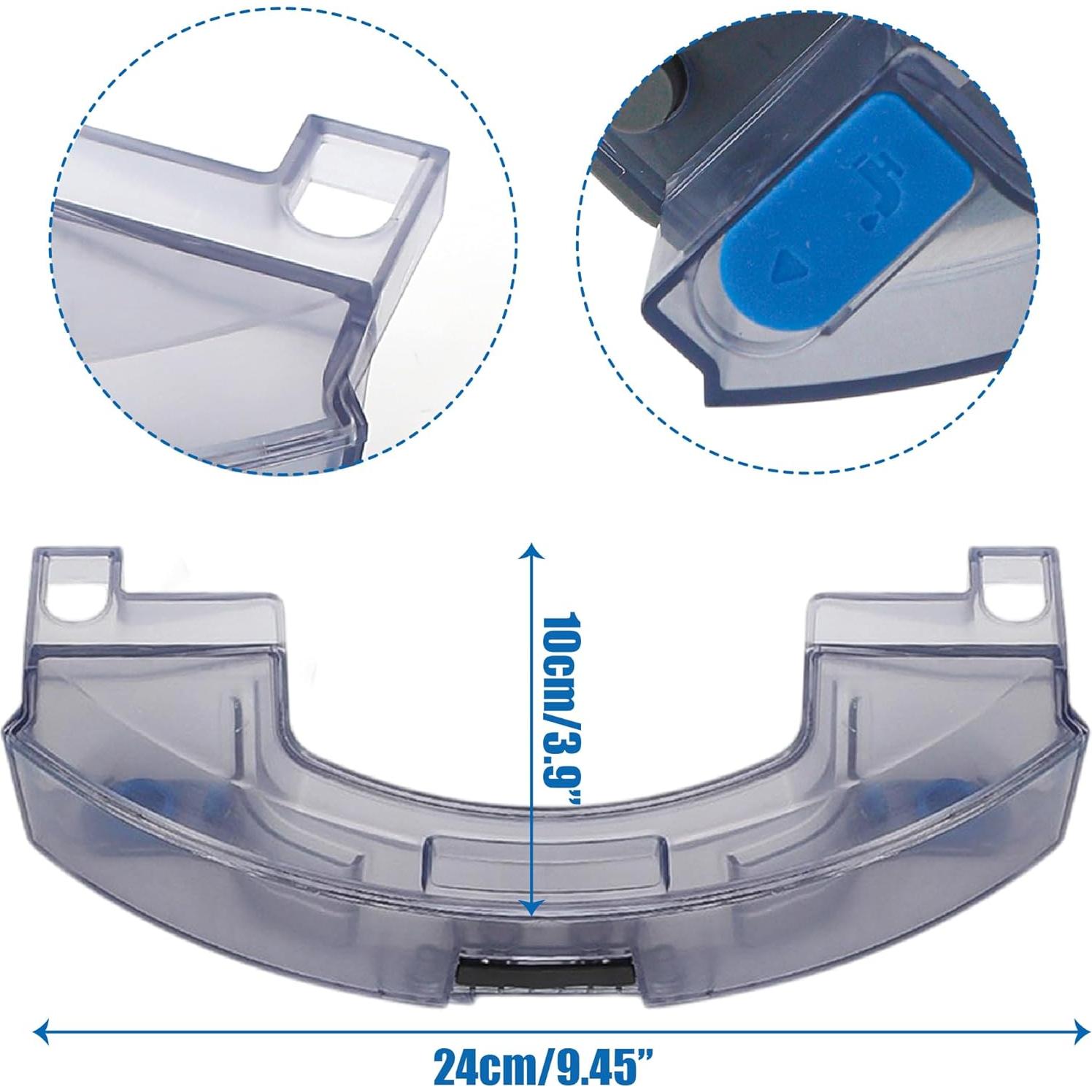 Water Tank Replacement Compatible for Yeedi Vac Max, Compatible for T8/T8aivi/N8pro/Yeedi Vac Station Vac Max Vac 2 Pro Robot Vacuum Cleaner, Accessories Vacuum Cleaner Water Tank