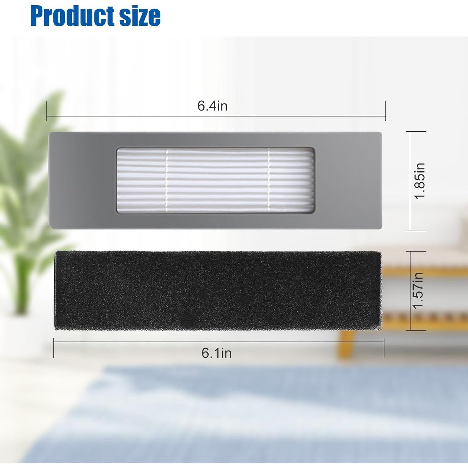 Filtros HEPA de Reemplazo Detetap para ECOVACS Deebot T8 N8