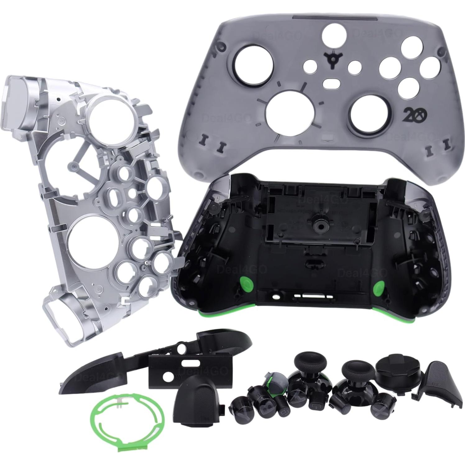 Kit Carcasa Deal4GO Xbox Series X|S 20 Aniversario Semi-Transp.